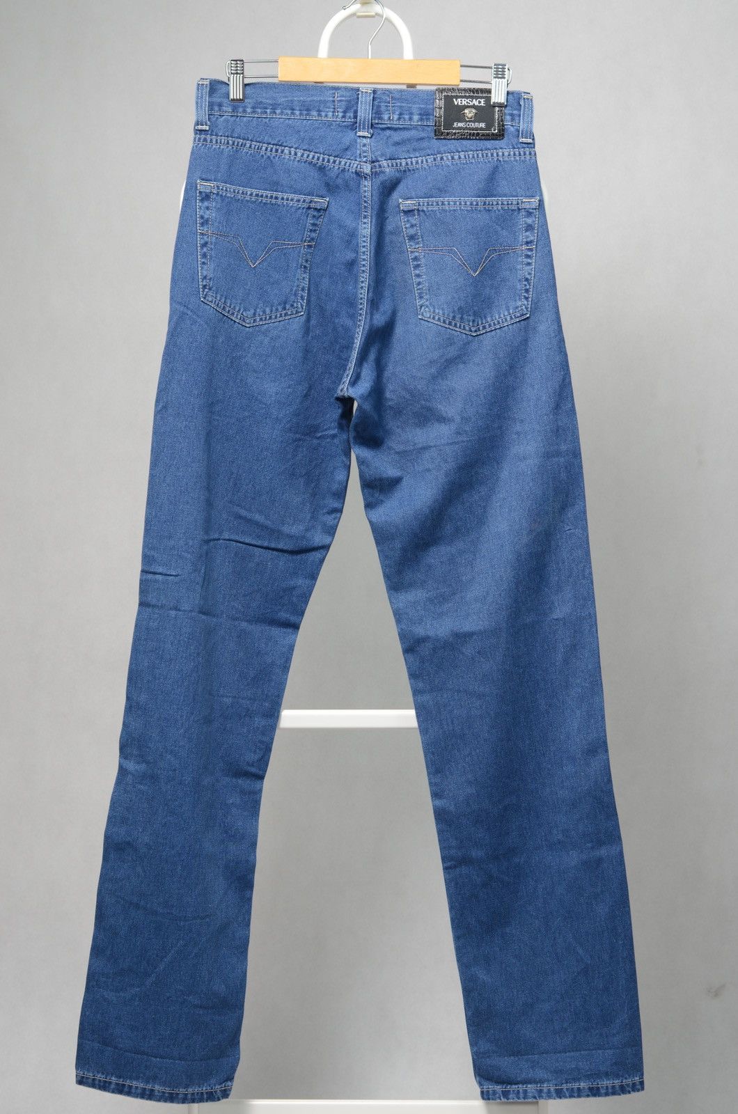 Versace Vintage Versace denim jeans pants size 33 fits 30 Size US 33 - 2 Thumbnail