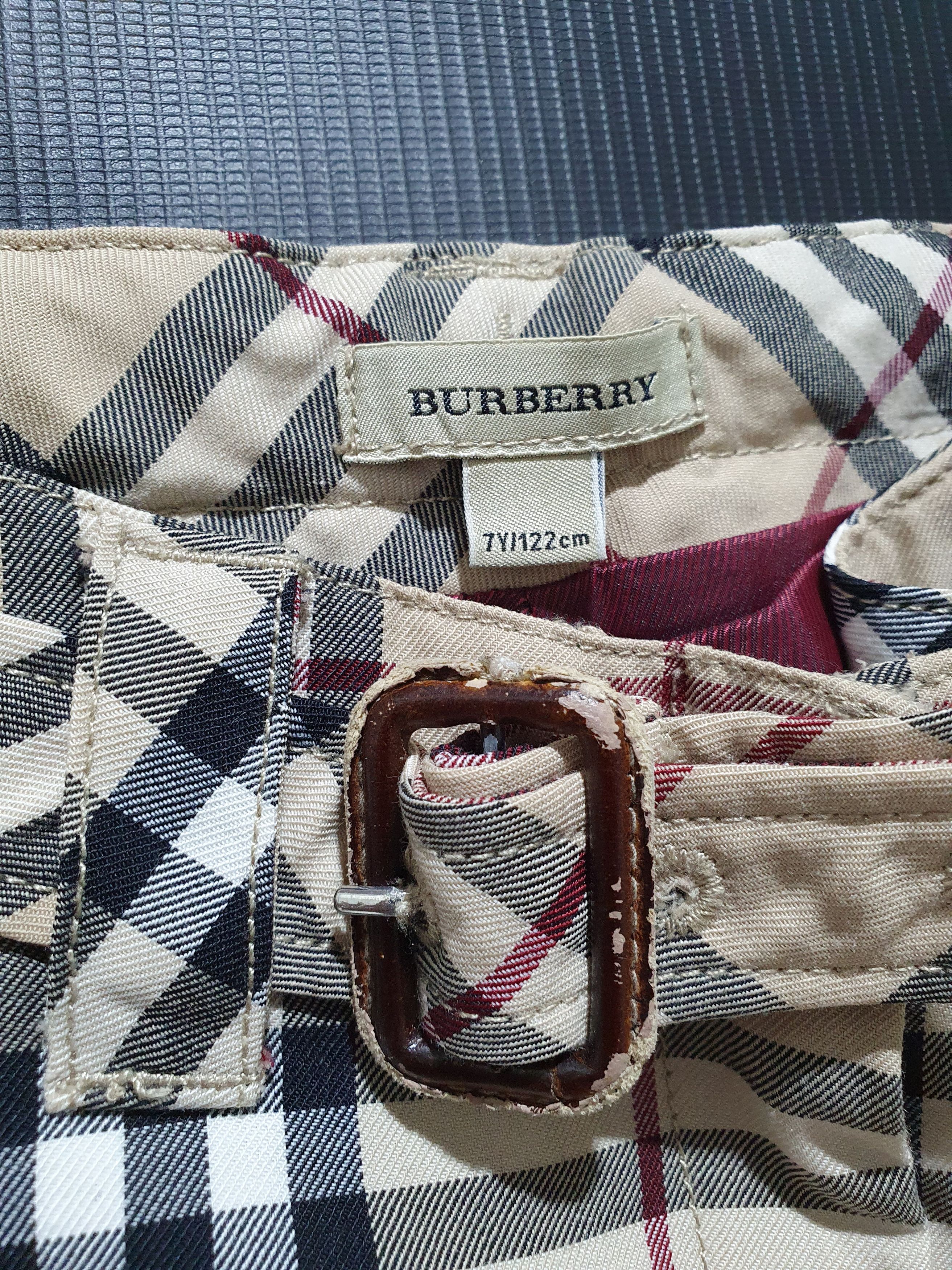 Burberry × Burberry Prorsum Rare Children's Pants Burberry Nova Check Cargo Size US 26 / EU 42 - 3 Thumbnail