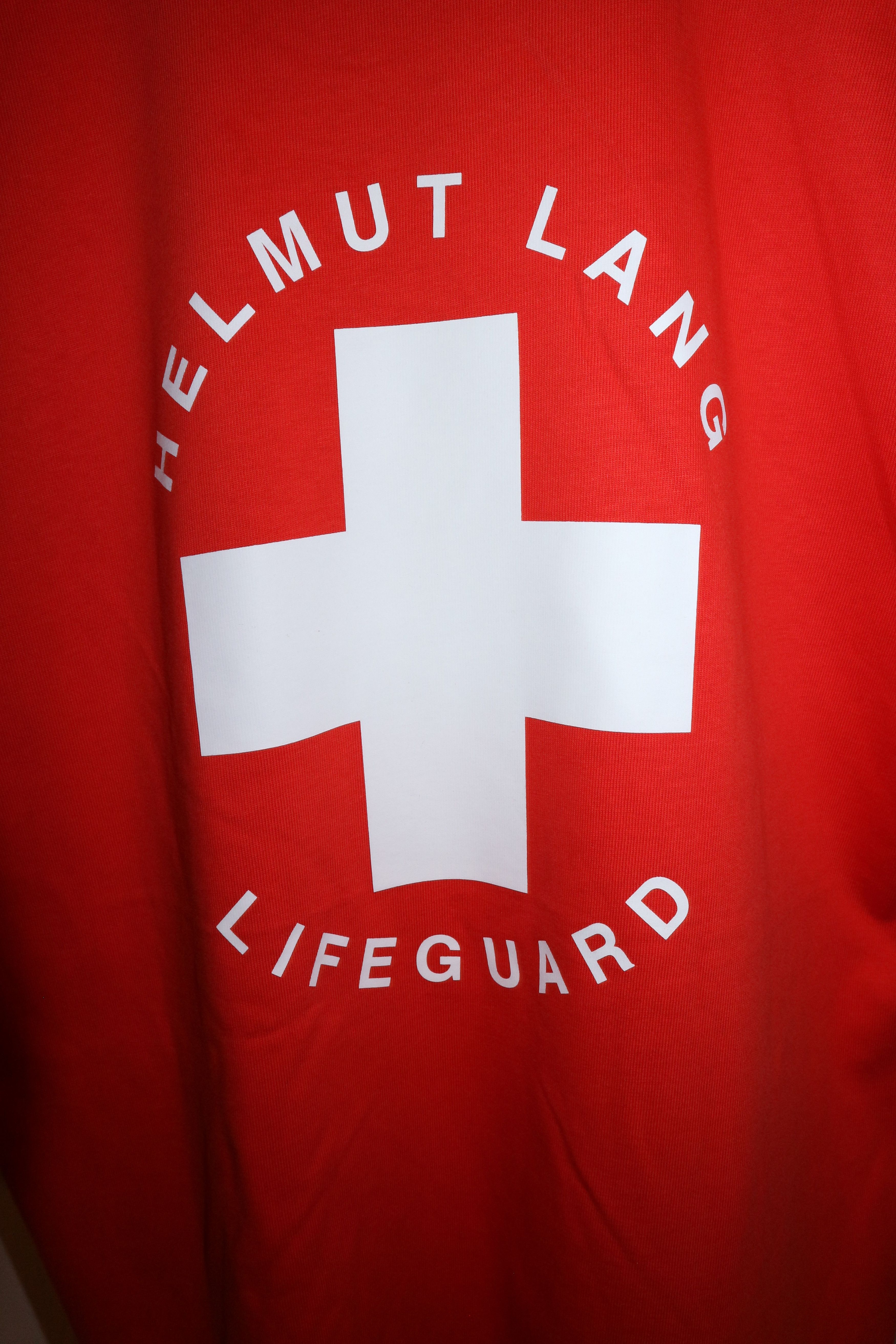 Helmut Lang Lifeguard tshirt Size US M / EU 48-50 / 2 - 7 Thumbnail