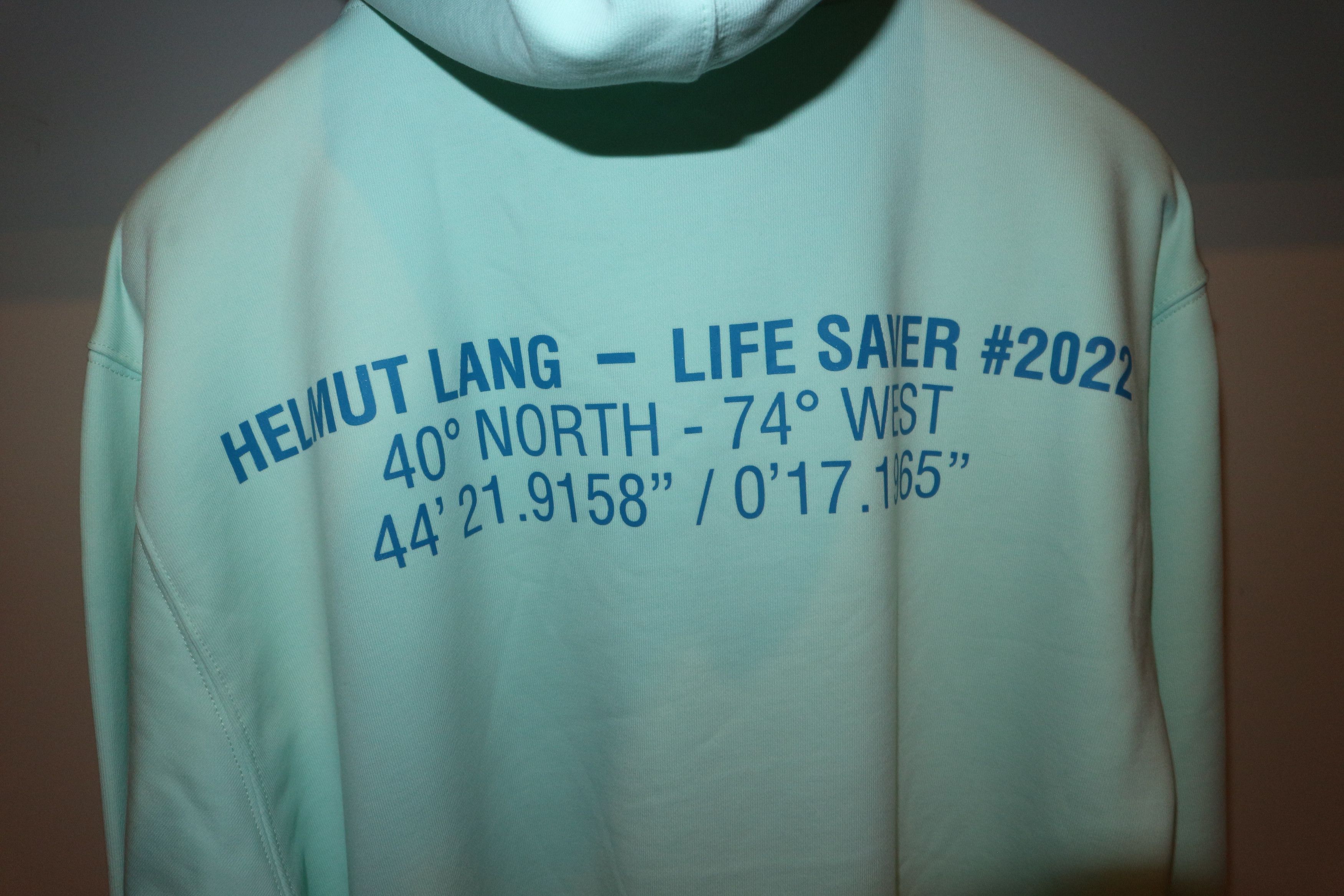 Helmut Lang LIFESAVER HOODIE Size US M / EU 48-50 / 2 - 8 Thumbnail