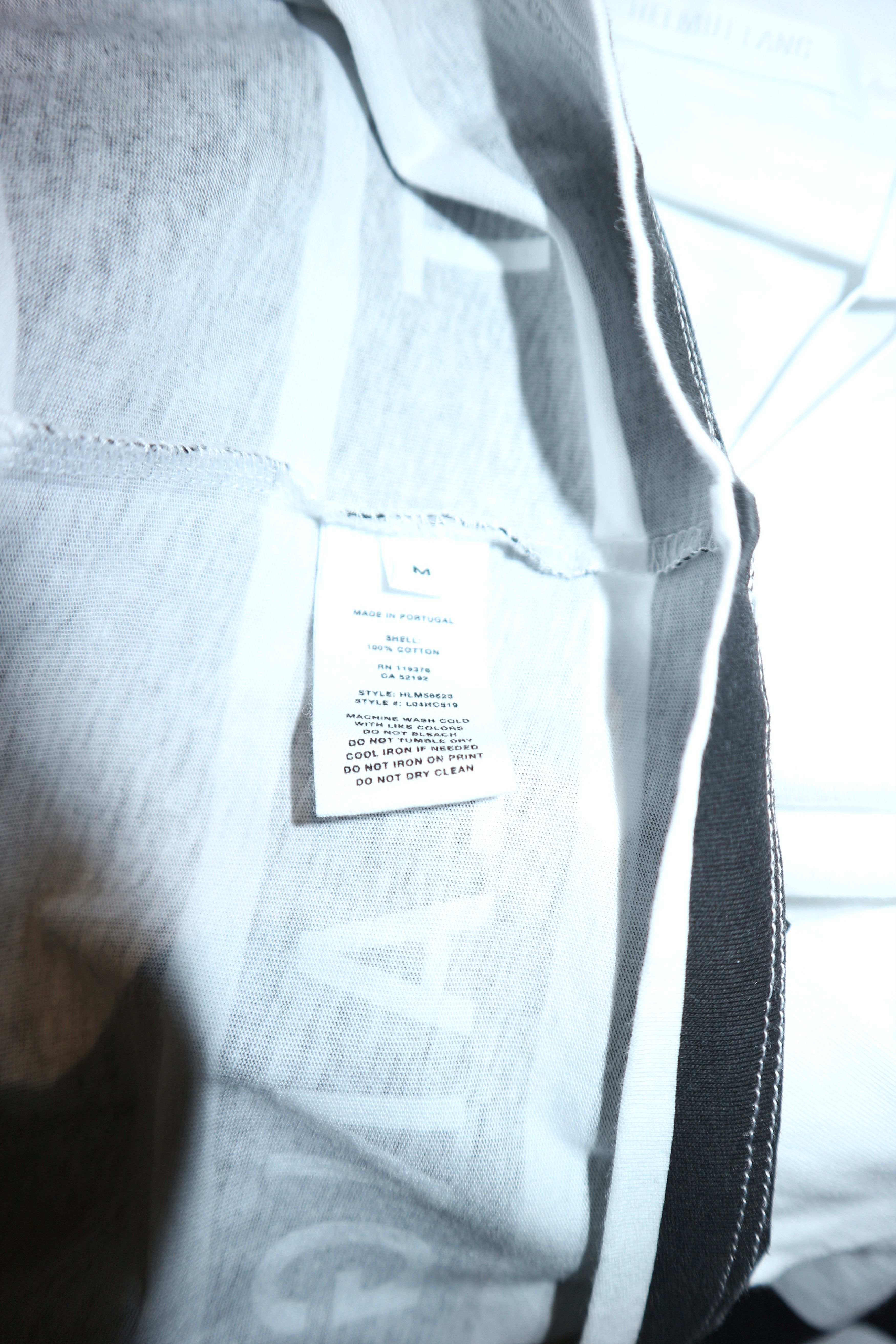 Helmut Lang logo stripes t-shirt Size US M / EU 48-50 / 2 - 12 Thumbnail