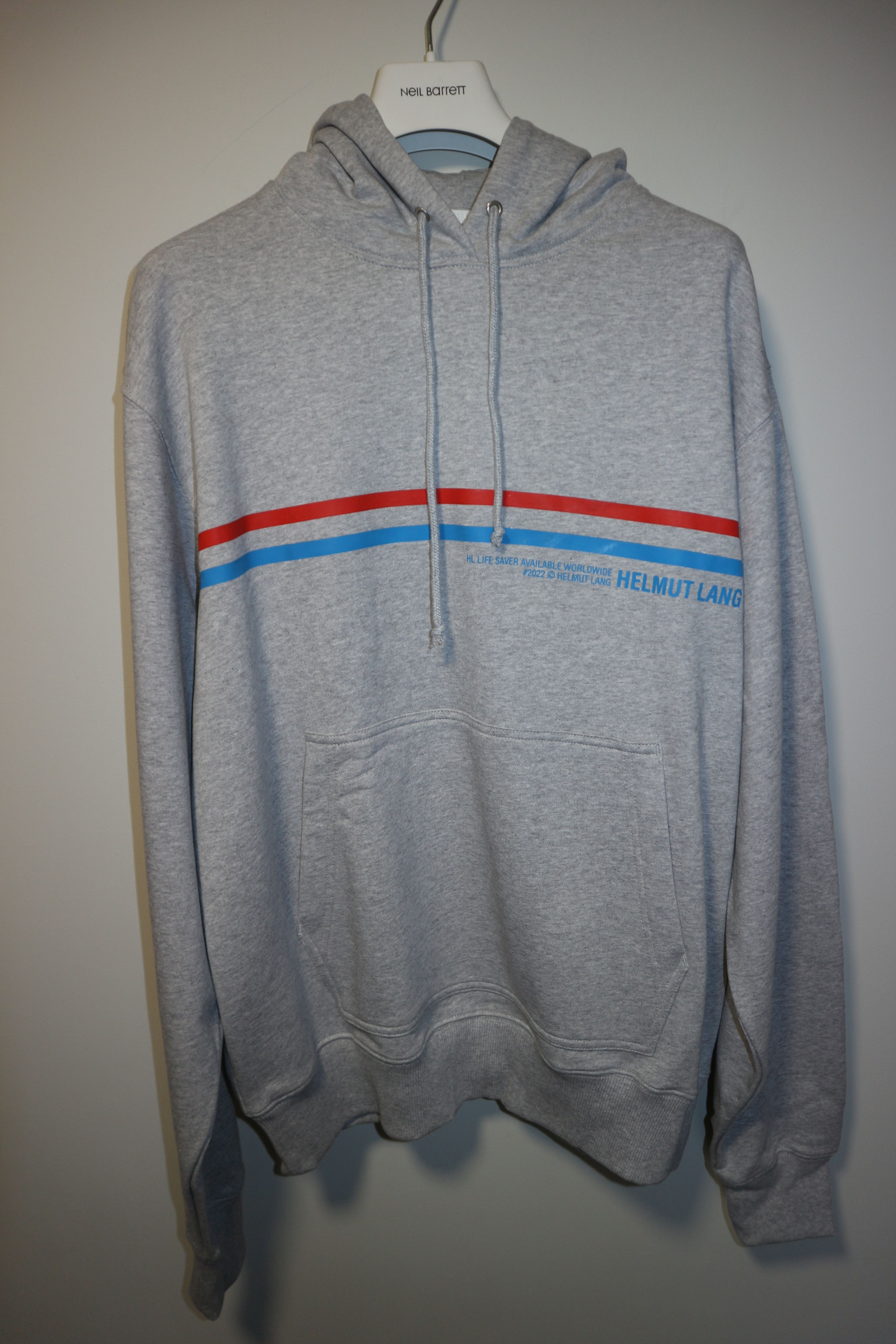Helmut Lang Logo print hoodie Size US M / EU 48-50 / 2 - 1 Thumbnail