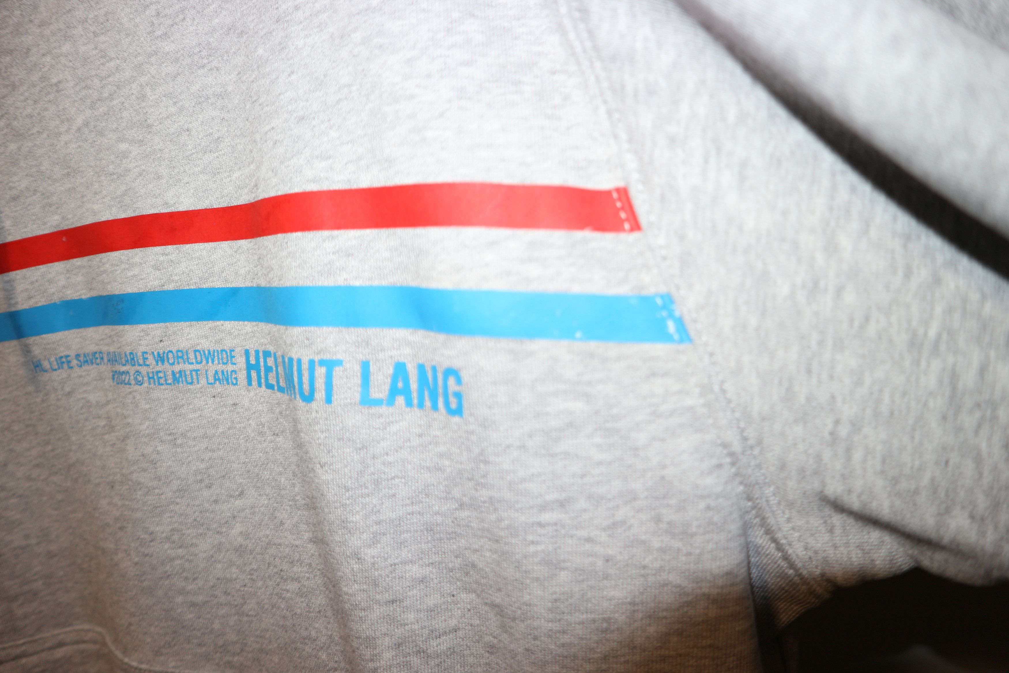 Helmut Lang Logo print hoodie Size US M / EU 48-50 / 2 - 7 Thumbnail