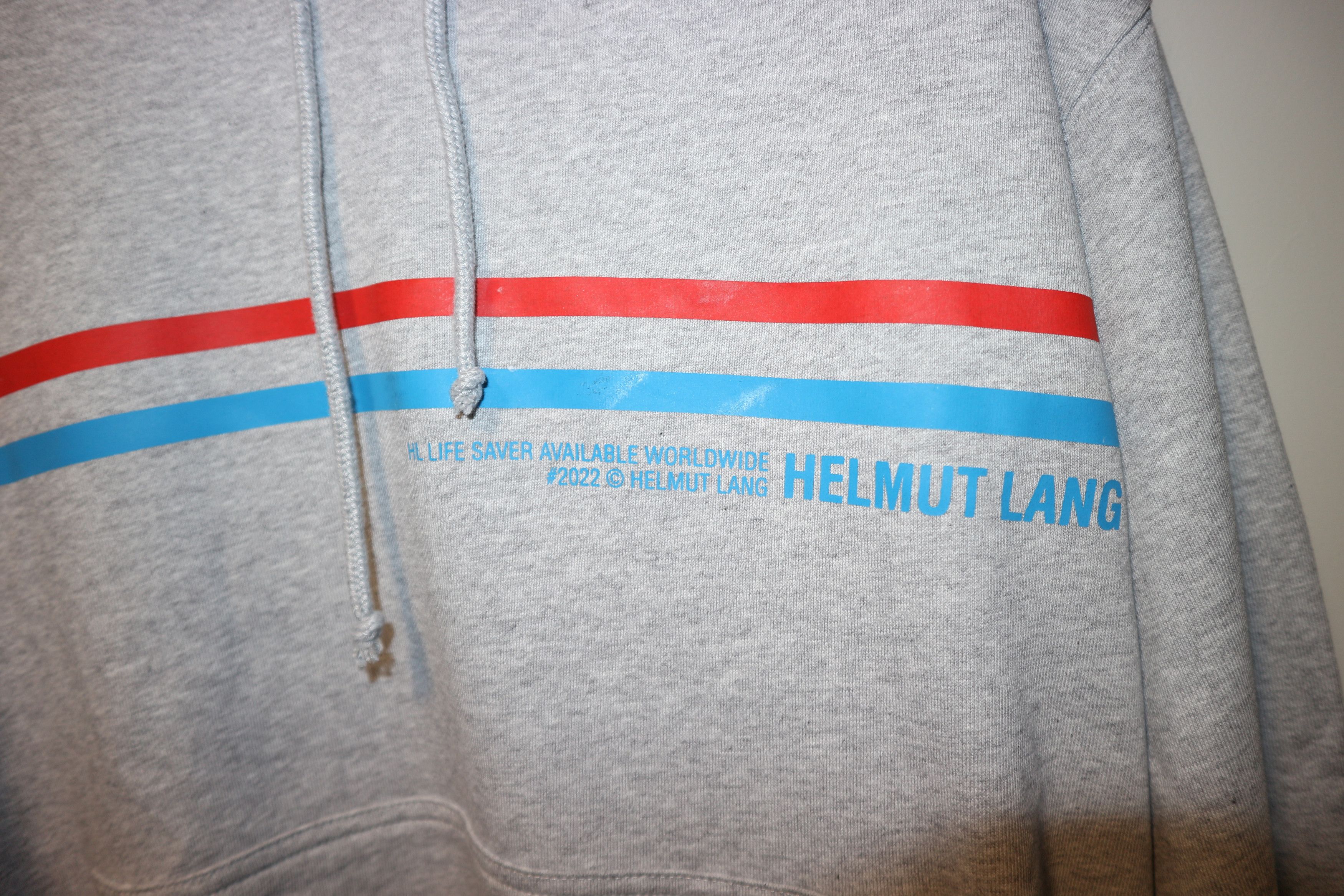 Helmut Lang Logo print hoodie Size US M / EU 48-50 / 2 - 2 Thumbnail