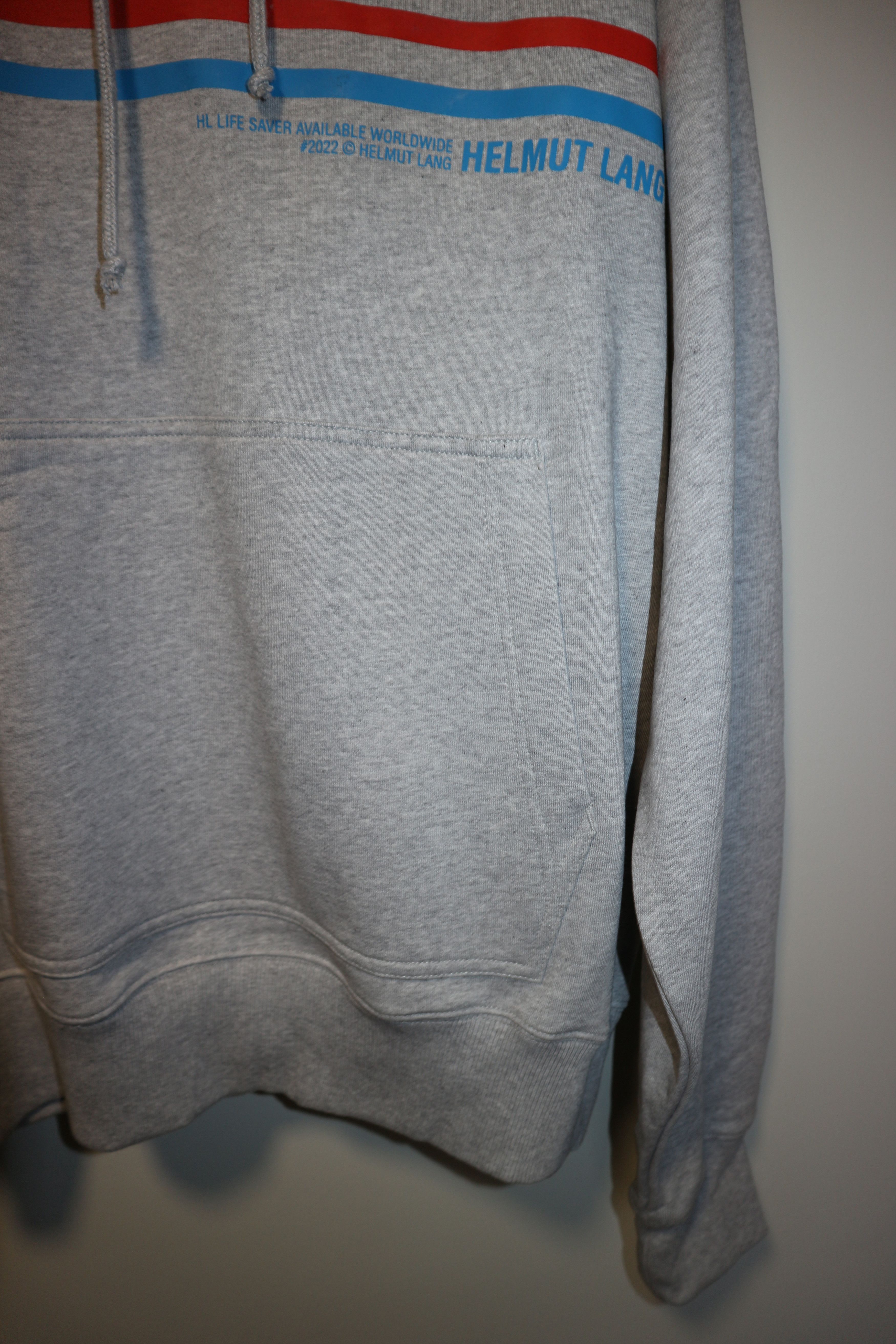 Helmut Lang Logo print hoodie Size US M / EU 48-50 / 2 - 8 Thumbnail