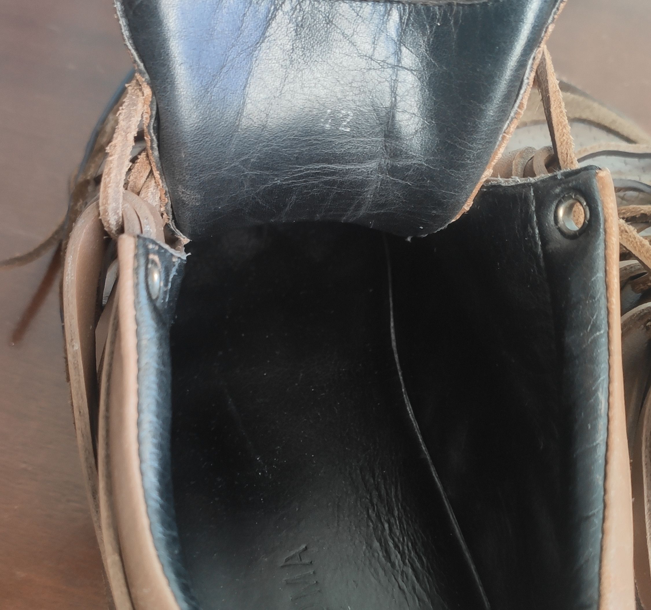 Damir Doma Falco low tops.Like Julius or Rick Owens sneakers Size US 9 / EU 42 - 7 Thumbnail