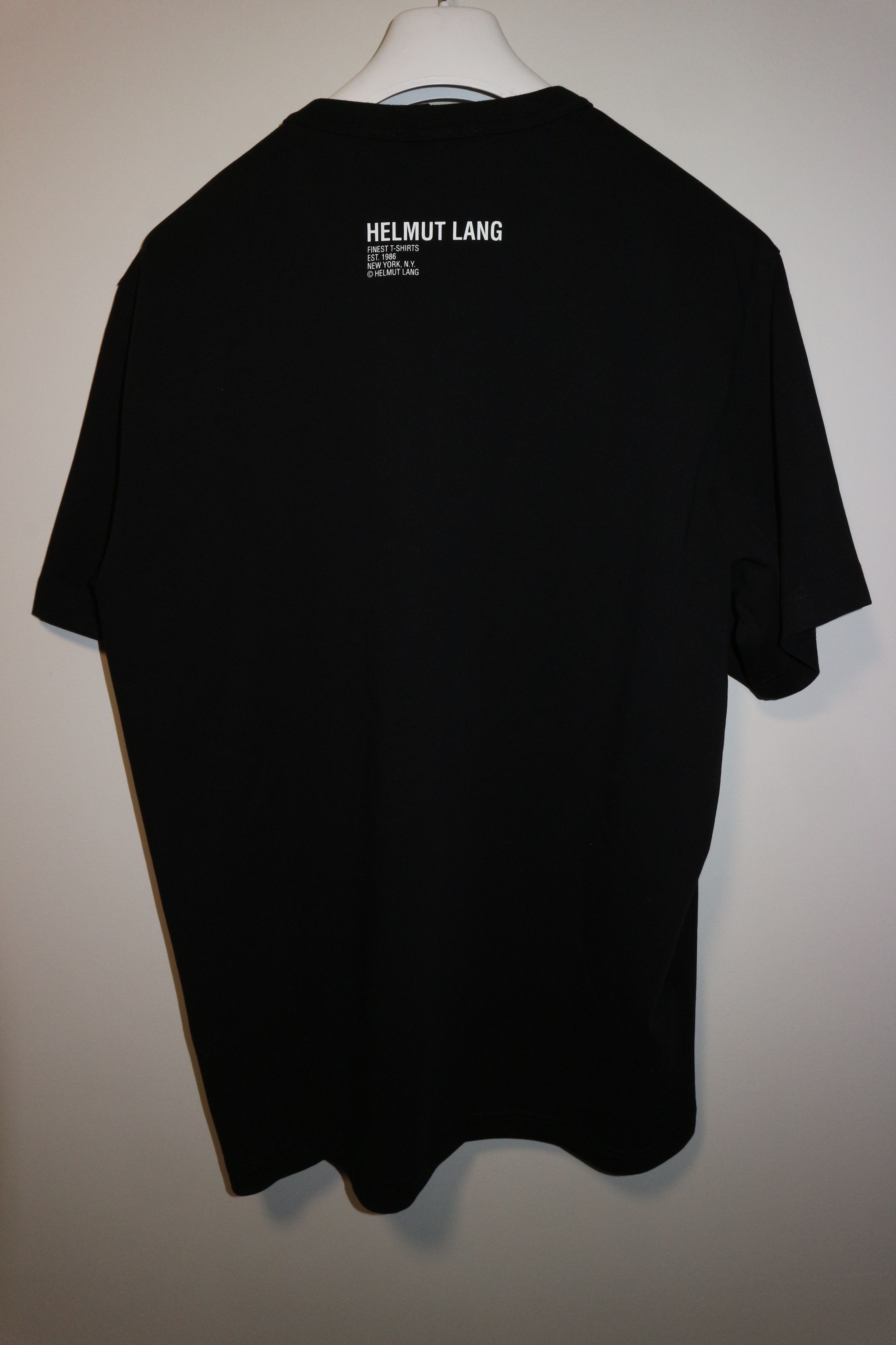 Helmut Lang CRUMPLE LOGO TEE Size US M / EU 48-50 / 2 - 7 Thumbnail