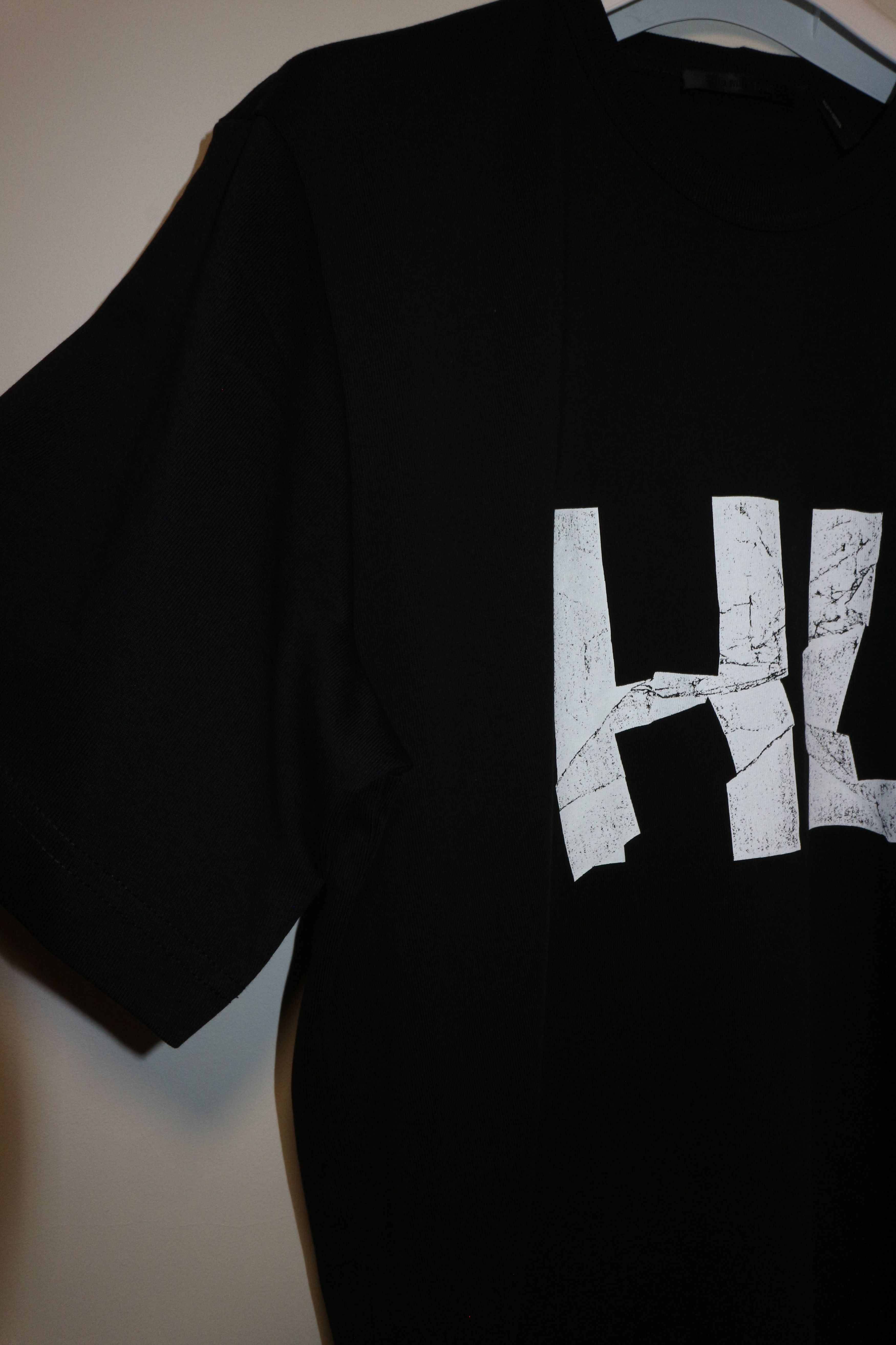 Helmut Lang CRUMPLE LOGO TEE Size US M / EU 48-50 / 2 - 4 Thumbnail