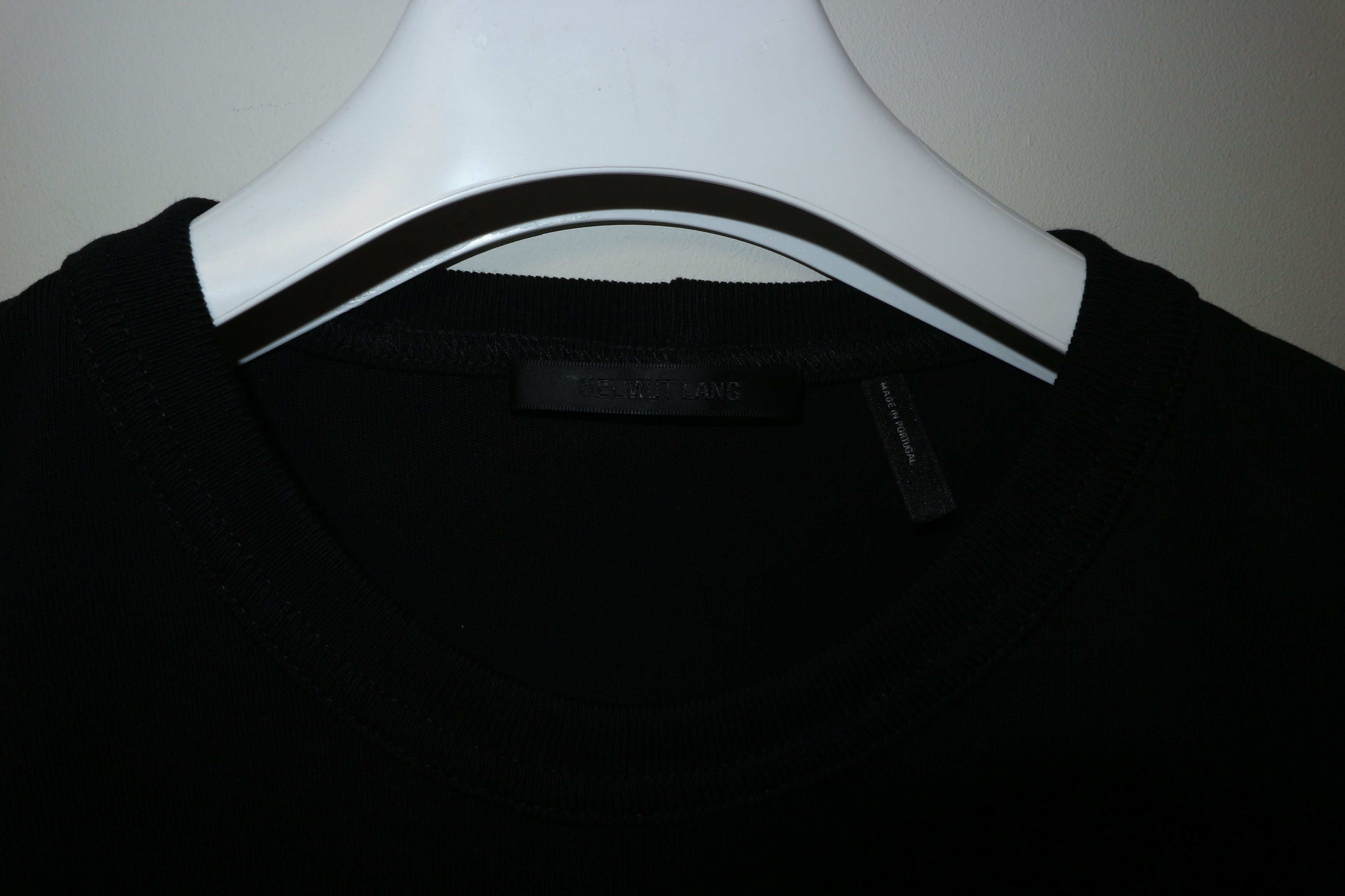 Helmut Lang CRUMPLE LOGO TEE Size US M / EU 48-50 / 2 - 3 Thumbnail