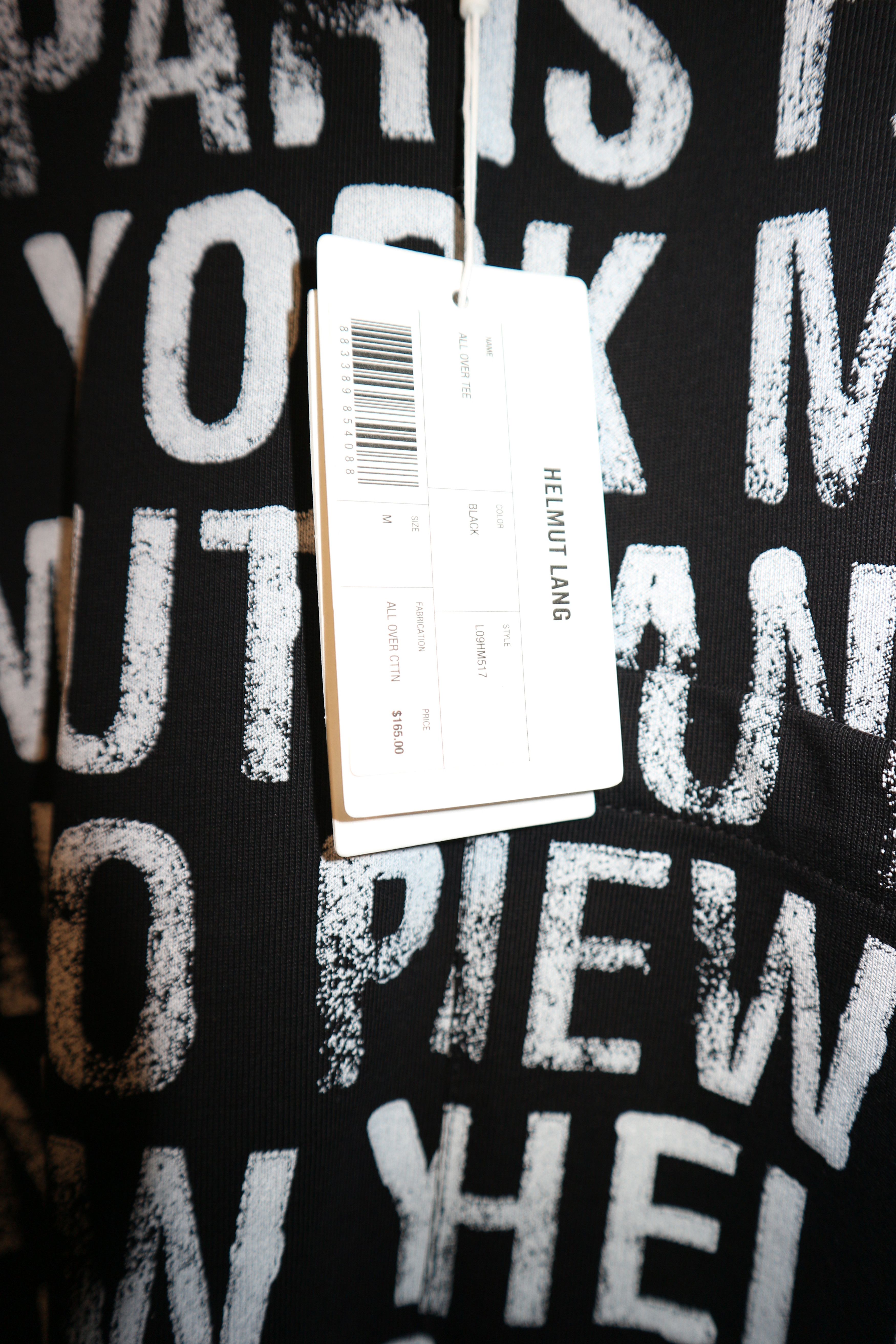 Helmut Lang All over print pocket tshirt Size US M / EU 48-50 / 2 - 6 Thumbnail