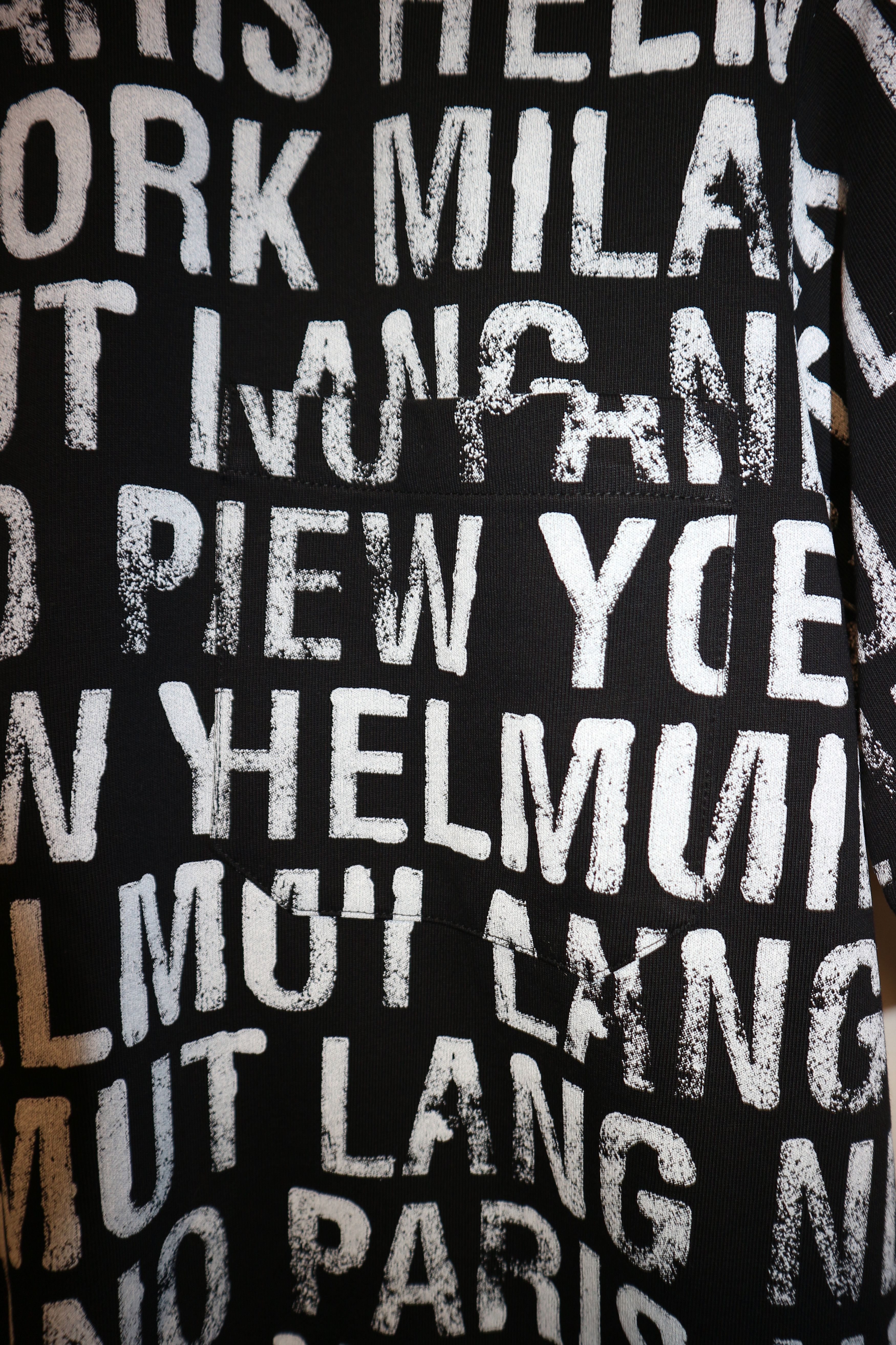 Helmut Lang All over print pocket tshirt Size US M / EU 48-50 / 2 - 5 Thumbnail