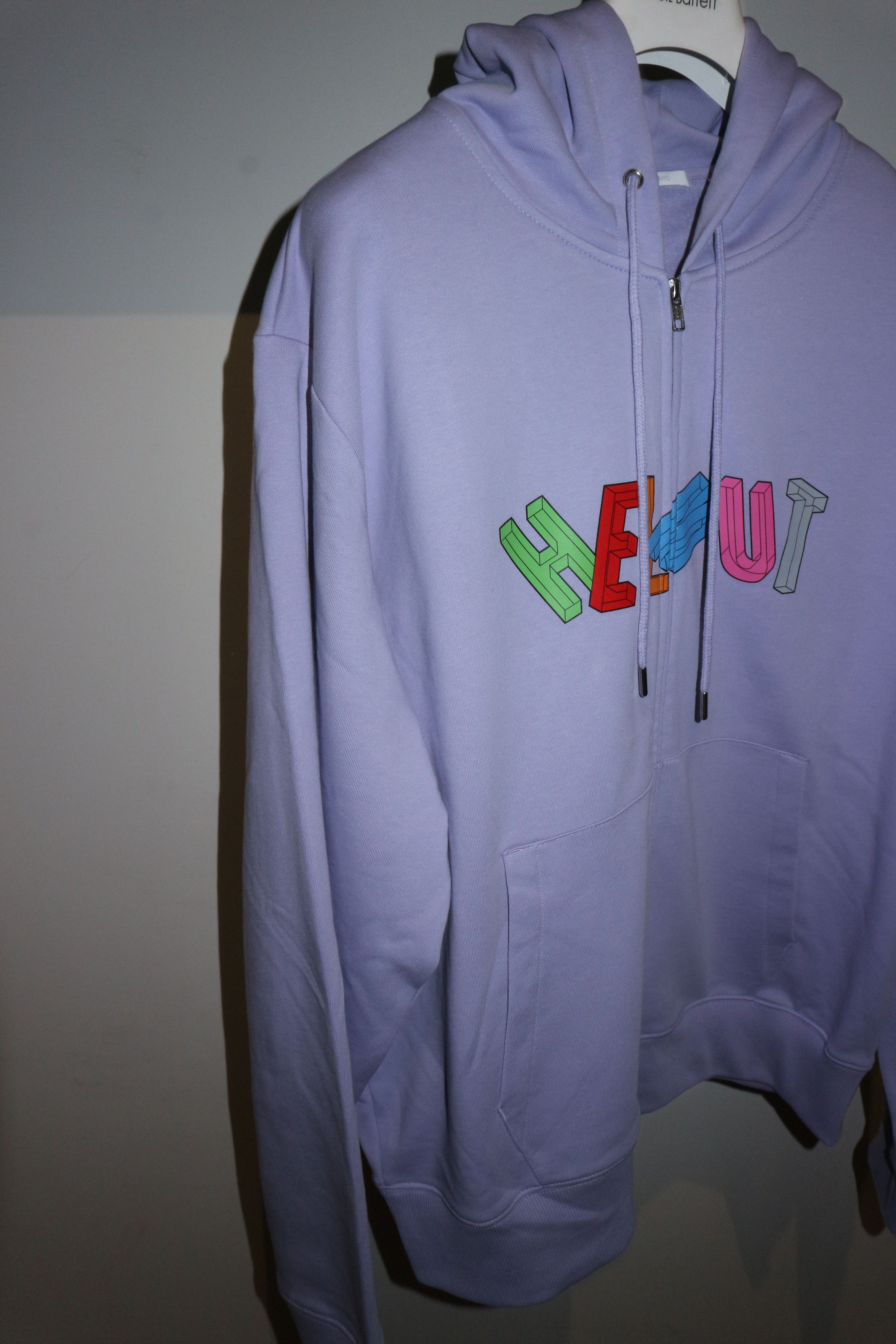 Helmut Lang 3d logo print hoodie Size US XXL / EU 58 / 5 - 2 Thumbnail