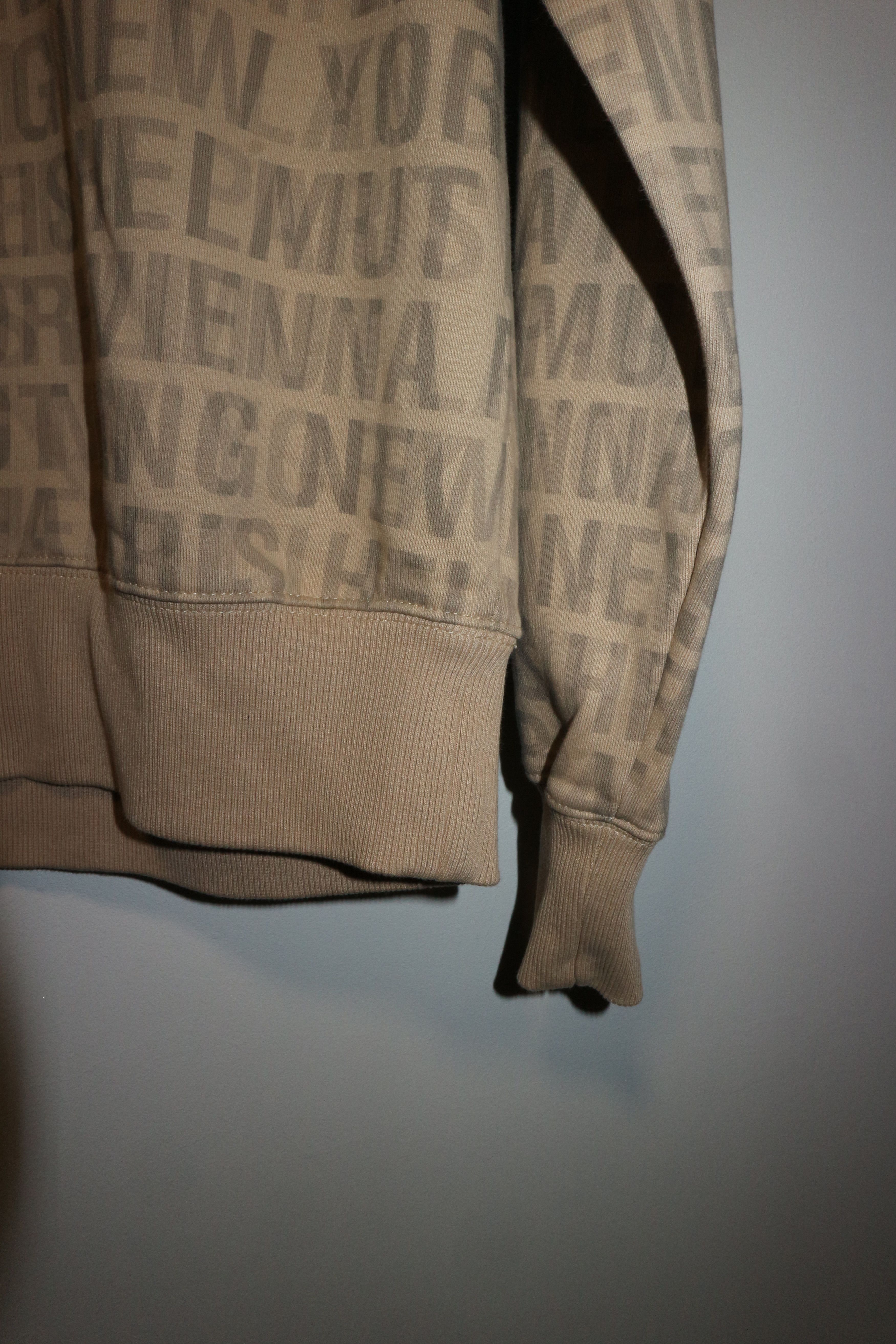 Helmut Lang All over logo print sweatshirt Size US M / EU 48-50 / 2 - 5 Thumbnail