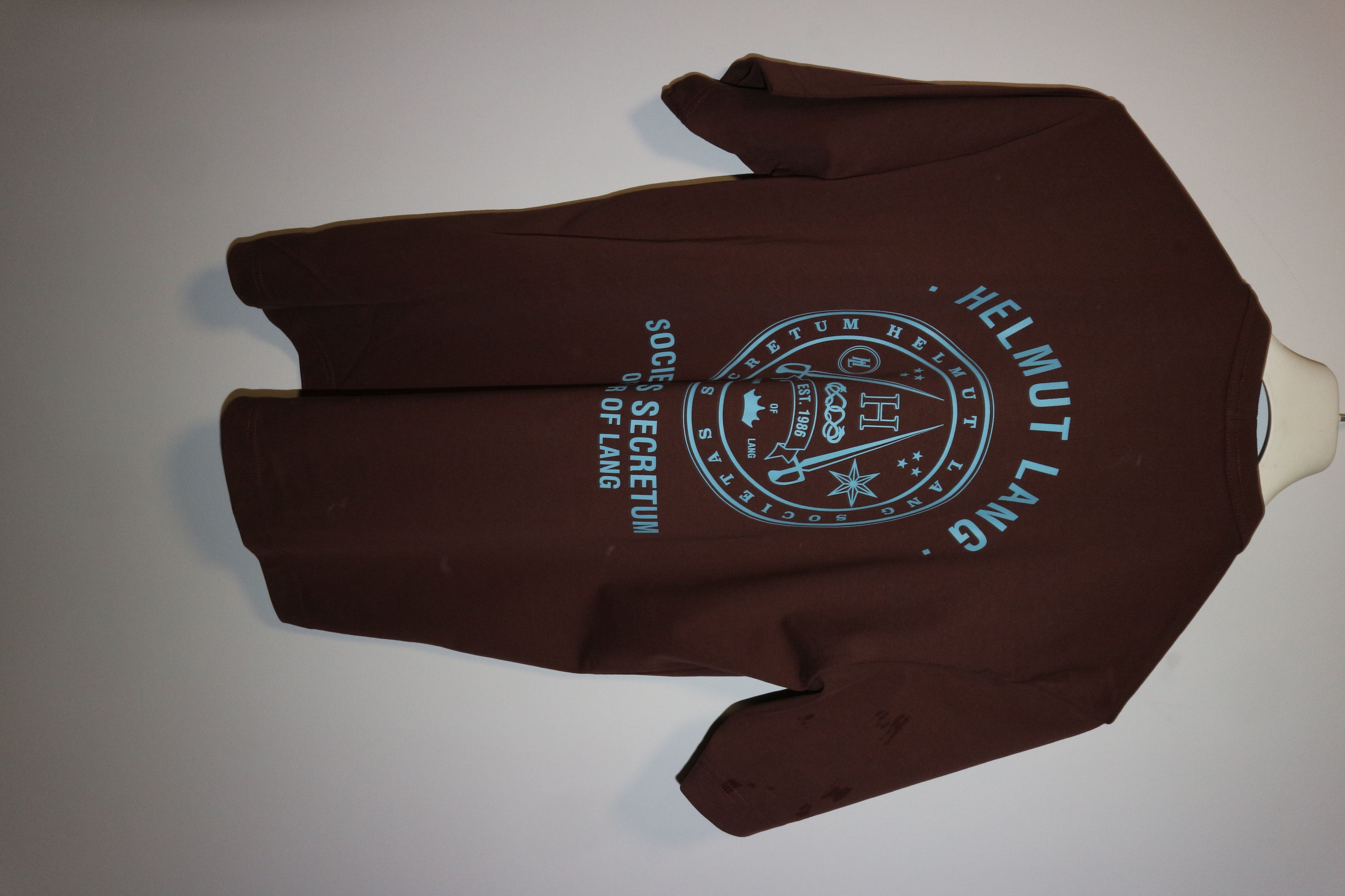 Helmut Lang Societas secretum t-shirt Size US M / EU 48-50 / 2 - 8 Thumbnail