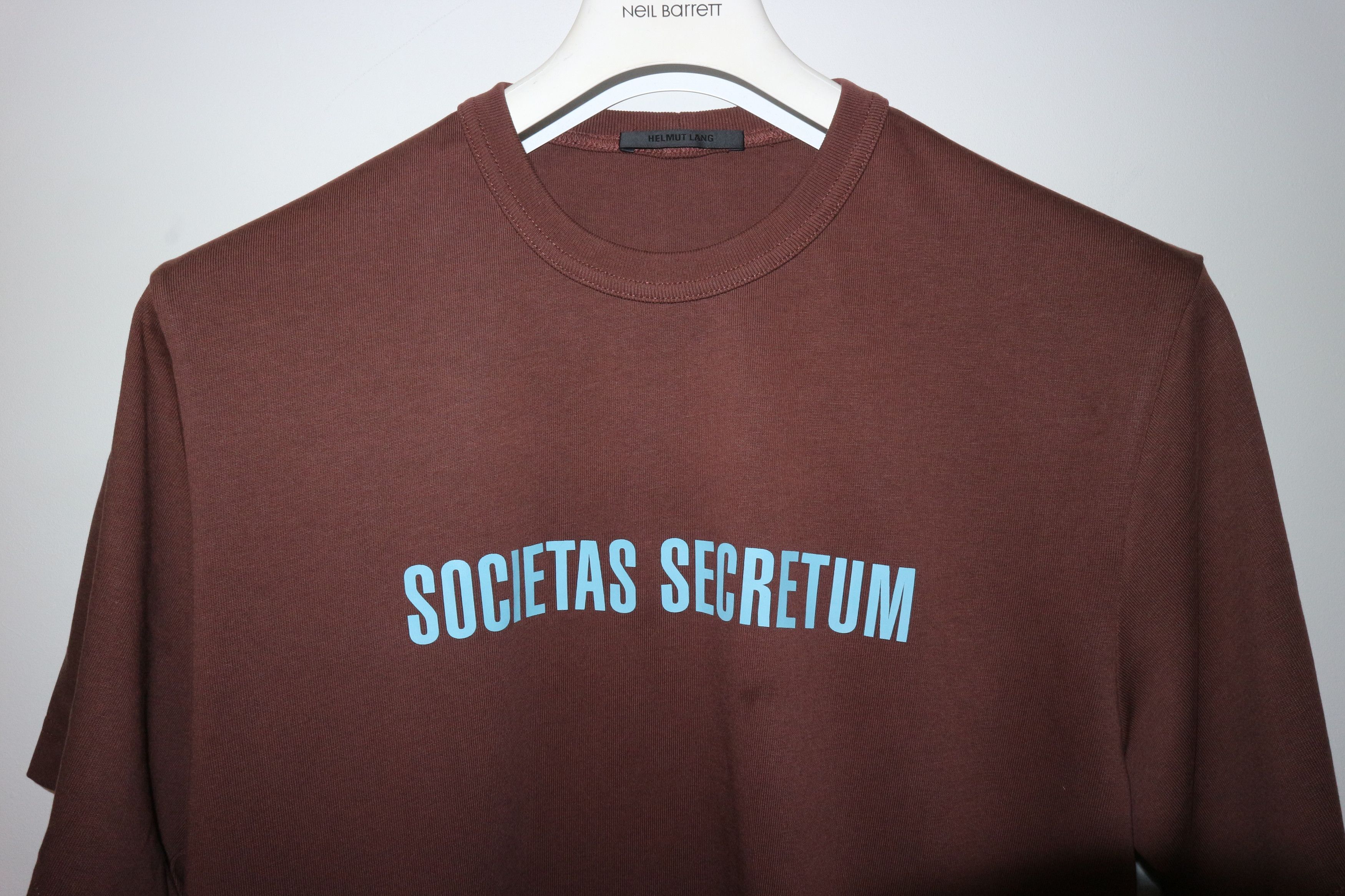 Helmut Lang Societas secretum t-shirt Size US S / EU 44-46 / 1 - 3 Thumbnail