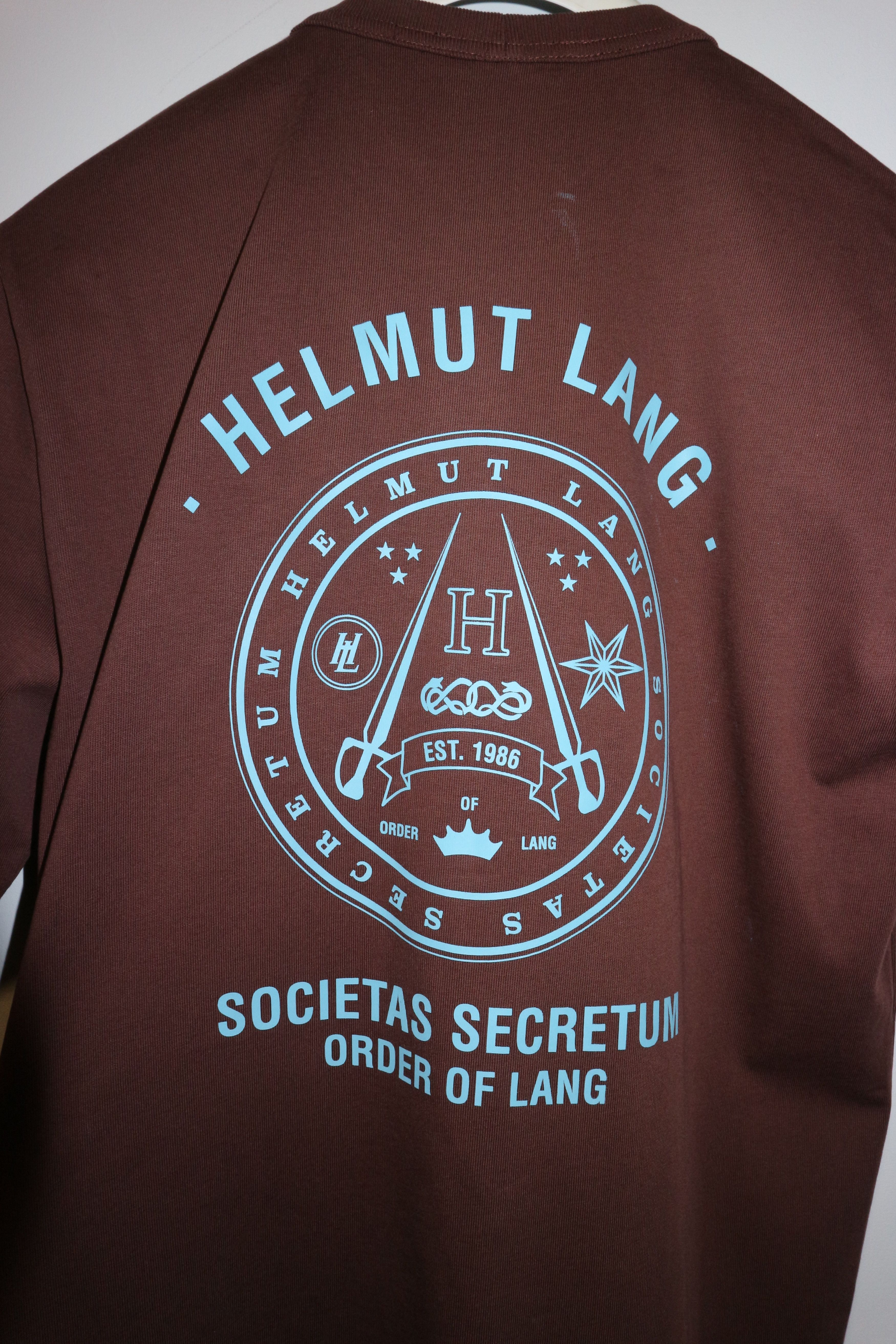 Helmut Lang Societas secretum t-shirt Size US S / EU 44-46 / 1 - 6 Thumbnail