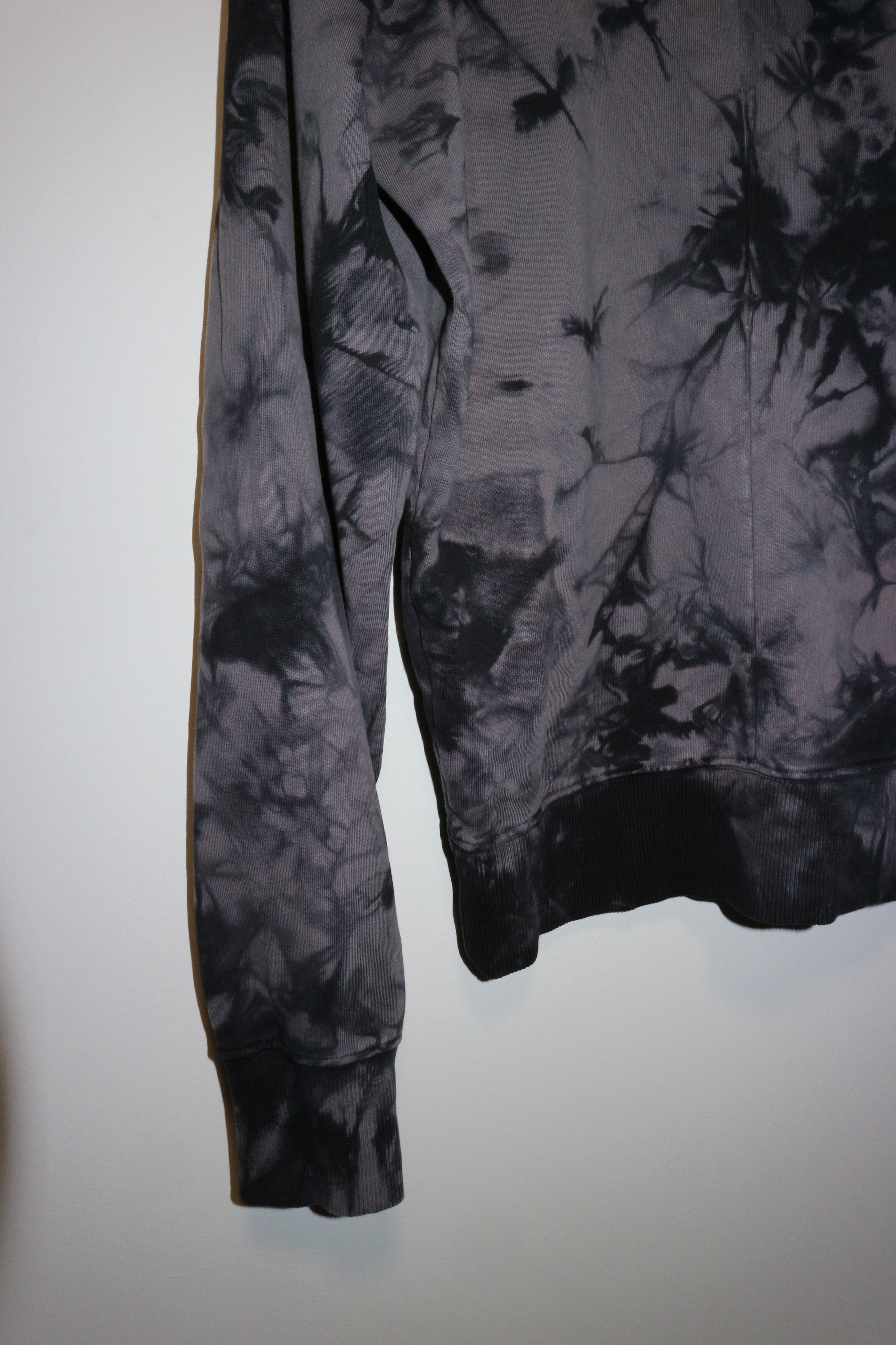 Helmut Lang Marble effect logo print hoodie Size US M / EU 48-50 / 2 - 8 Thumbnail