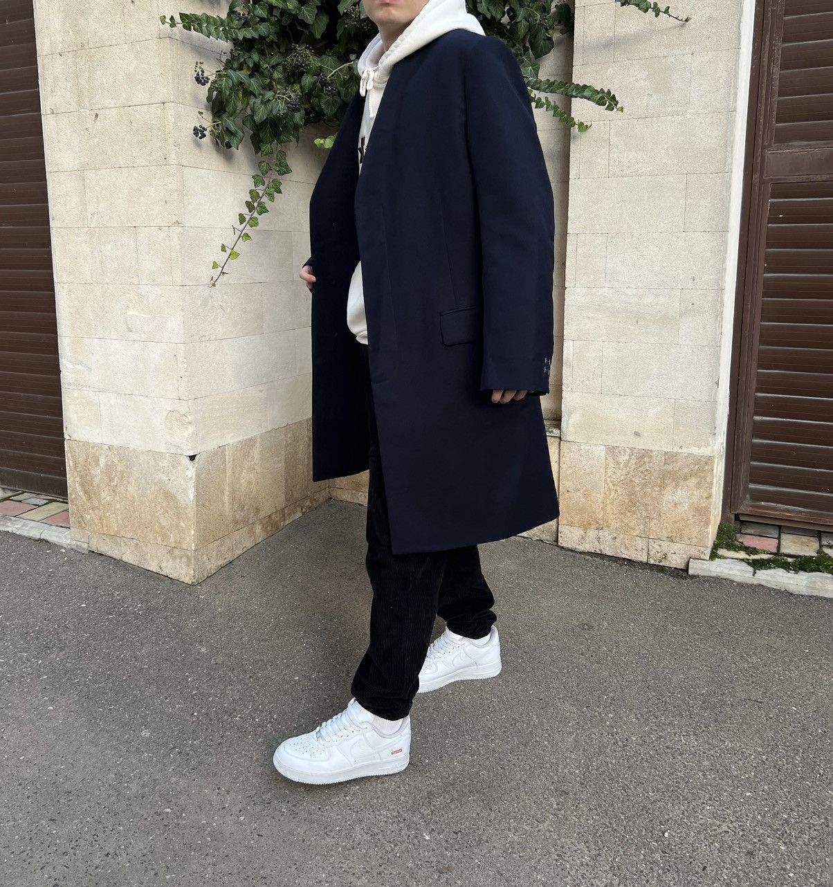 Maison Margiela NWT Maison Margiela Collarless Wool Cavalry Coat Size US M / EU 48-50 / 2 - 5 Thumbnail