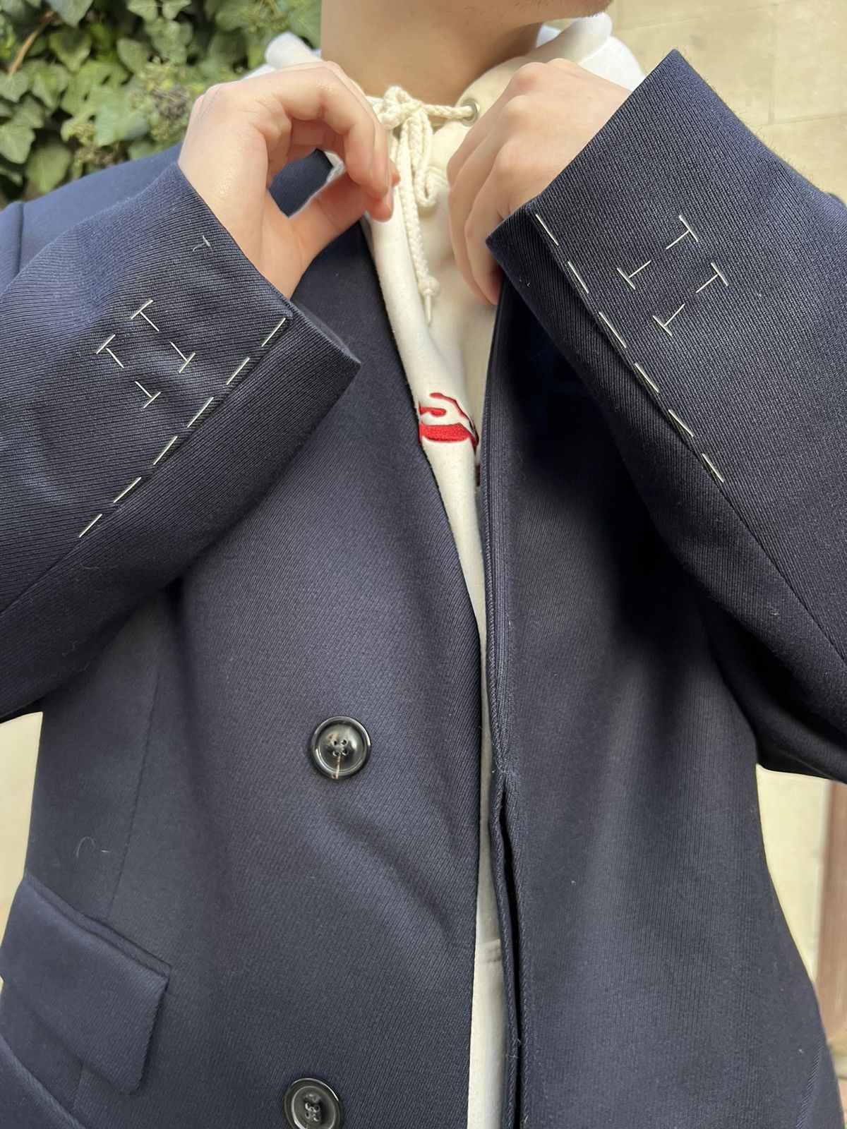 Maison Margiela NWT Maison Margiela Collarless Wool Cavalry Coat Size US M / EU 48-50 / 2 - 3 Thumbnail