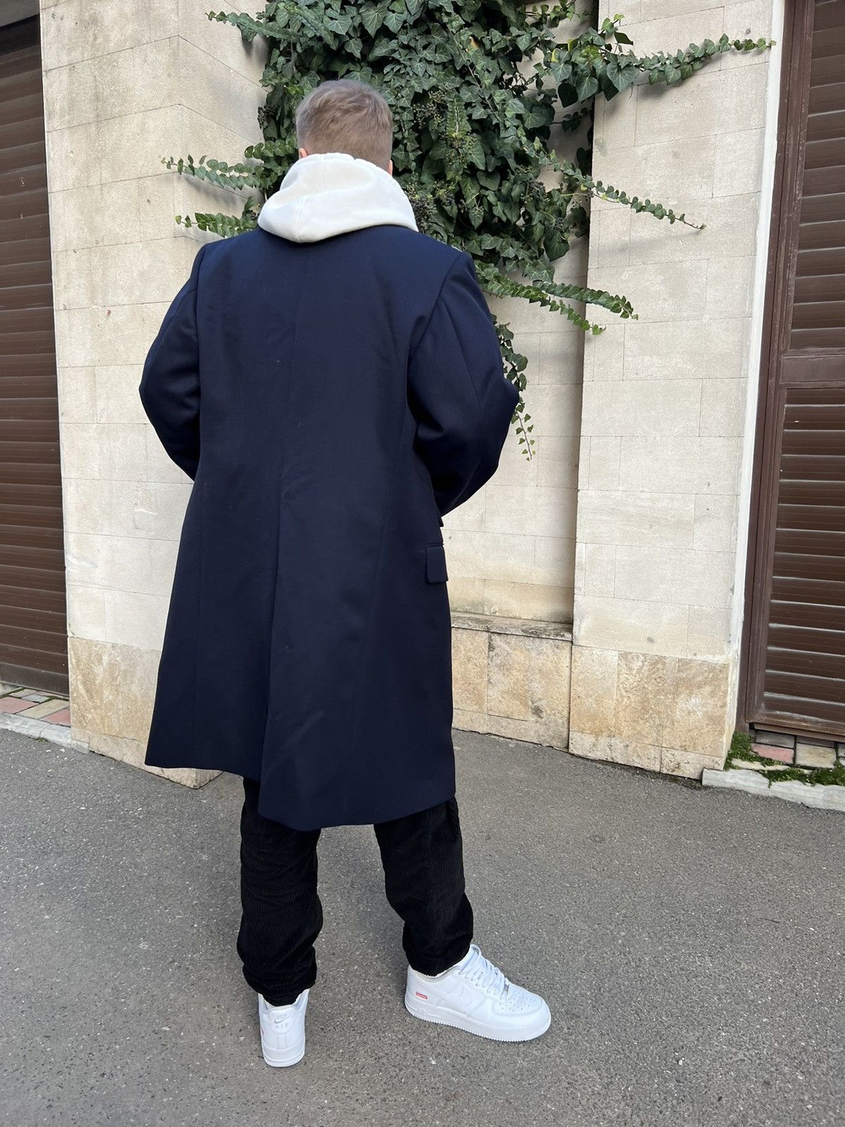 Maison Margiela NWT Maison Margiela Collarless Wool Cavalry Coat Size US M / EU 48-50 / 2 - 17 Thumbnail