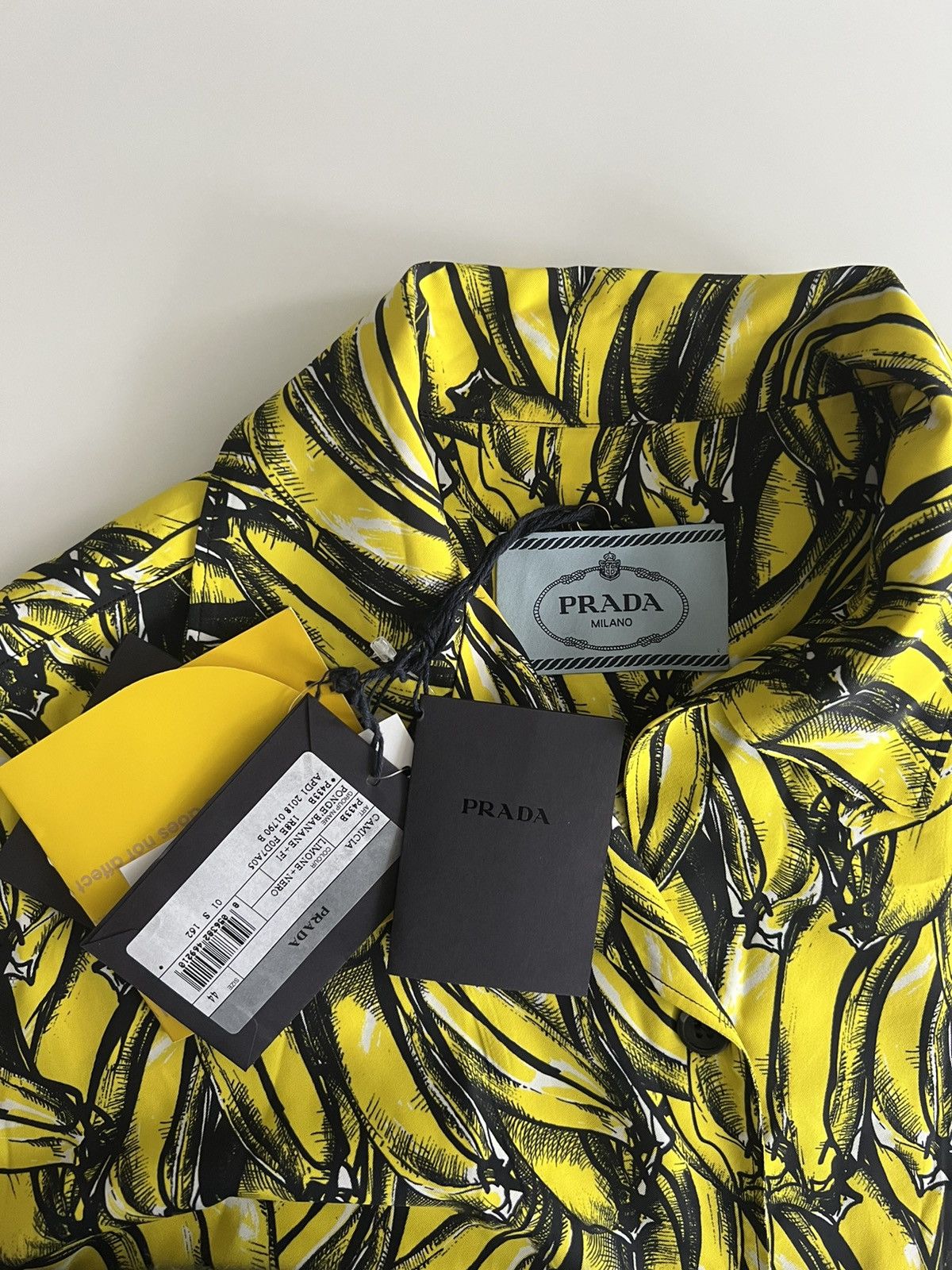 Prada Prada Banana and Flames Shirt Size US L / EU 52-54 / 3 - 6 Thumbnail