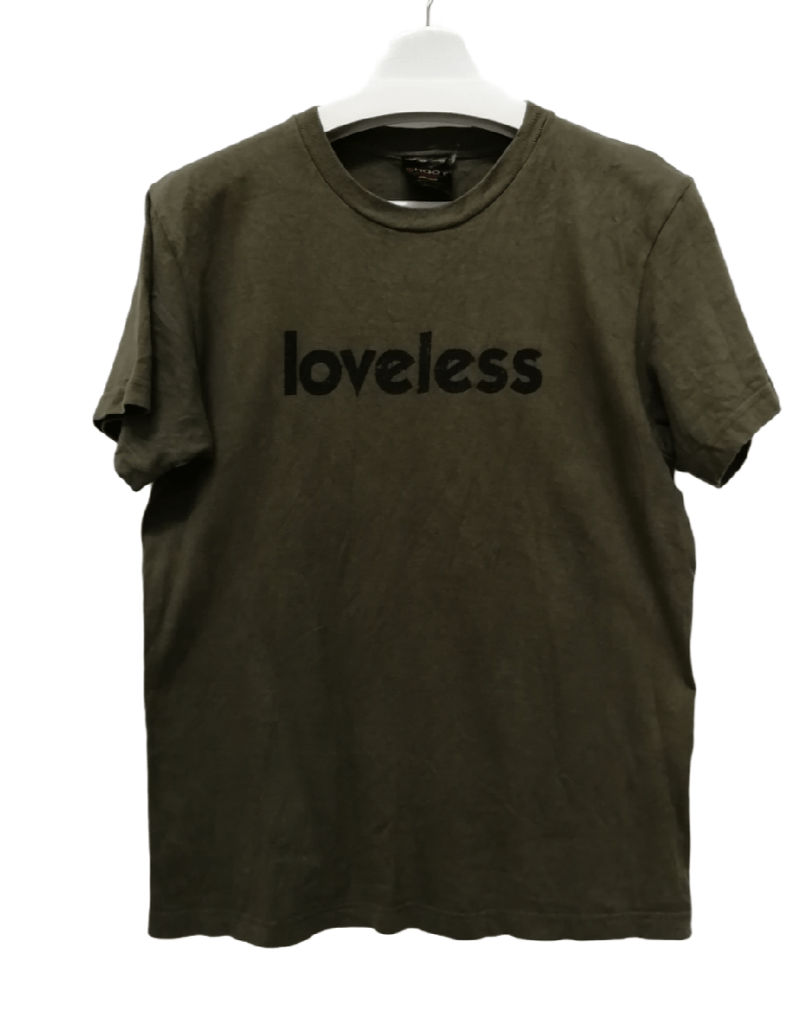 image of Loveless My Bloody Valentine Band Tees in Army Green, Men's (Size Medium)