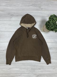 vintage brown nike jumper