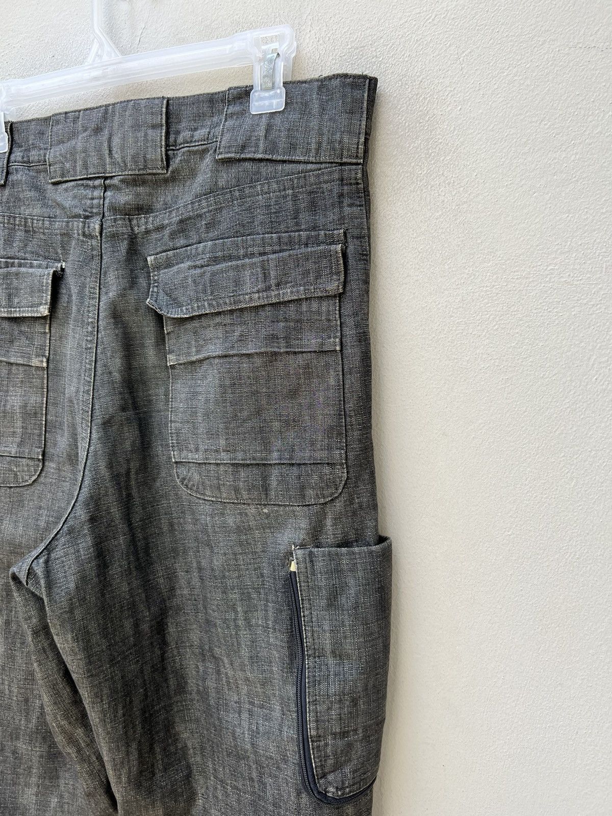 Vintage VTG 20Dream Sophistication Japan Denim Tactical Cargo Pant Size US 34 / EU 50 - 18 Thumbnail