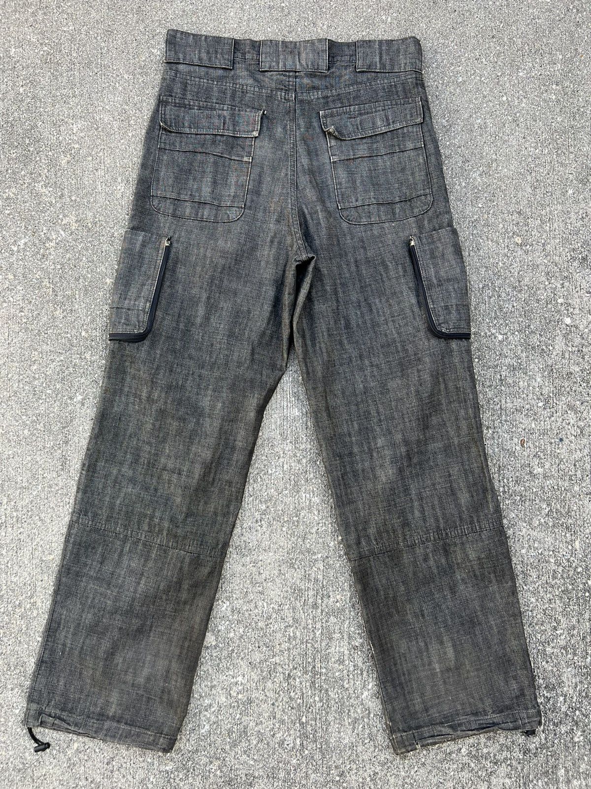 Vintage VTG 20Dream Sophistication Japan Denim Tactical Cargo Pant Size US 34 / EU 50 - 5 Thumbnail