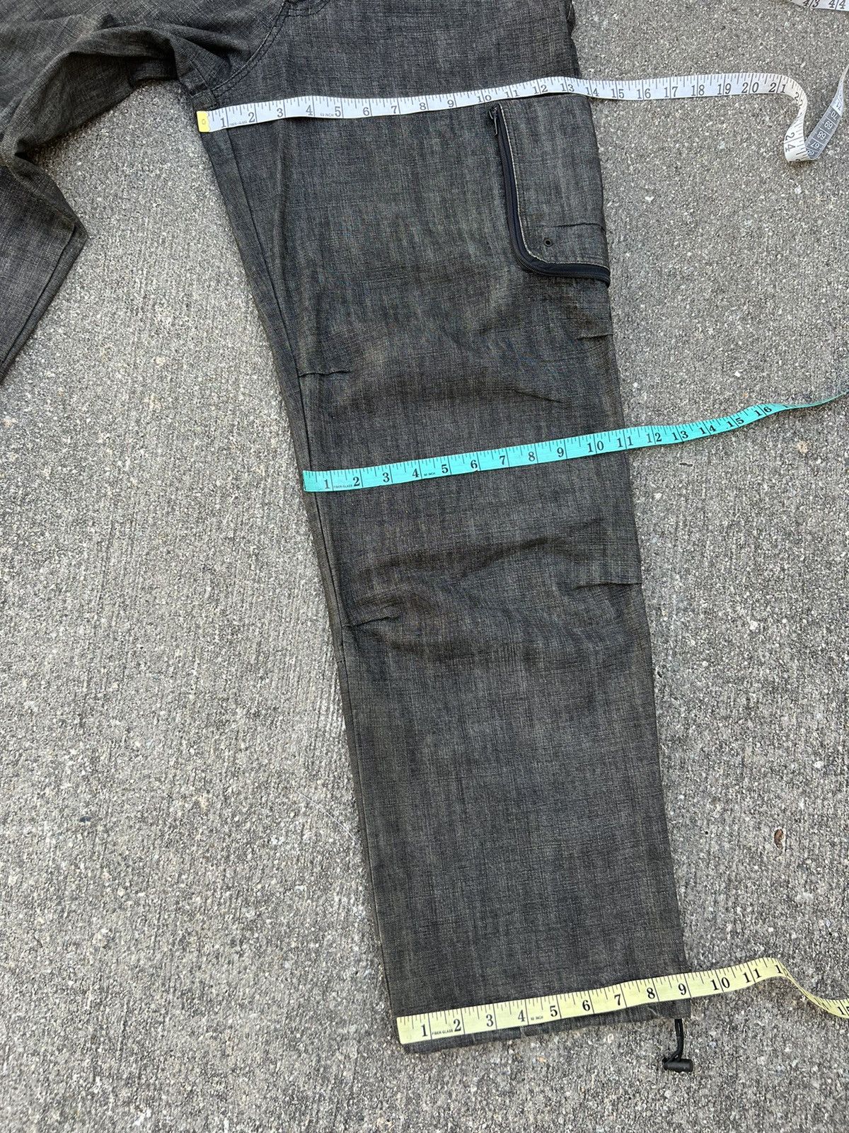 Vintage VTG 20Dream Sophistication Japan Denim Tactical Cargo Pant Size US 34 / EU 50 - 3 Thumbnail