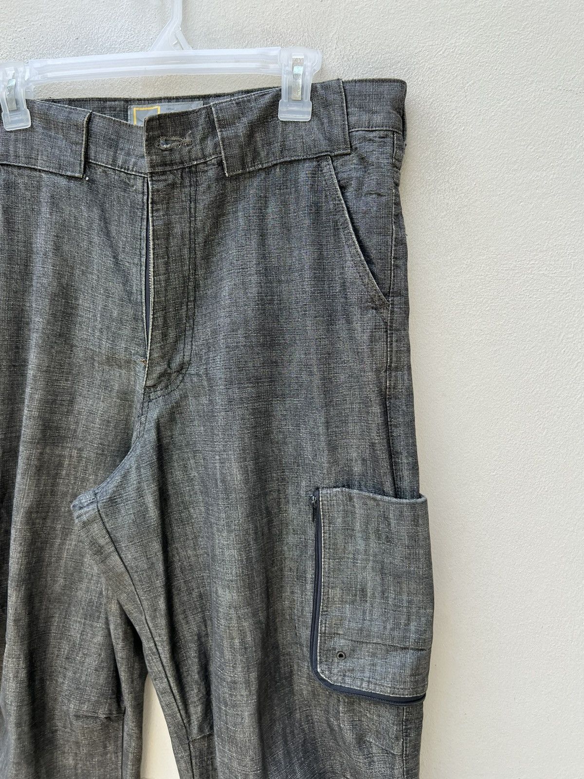 Vintage VTG 20Dream Sophistication Japan Denim Tactical Cargo Pant Size US 34 / EU 50 - 12 Thumbnail