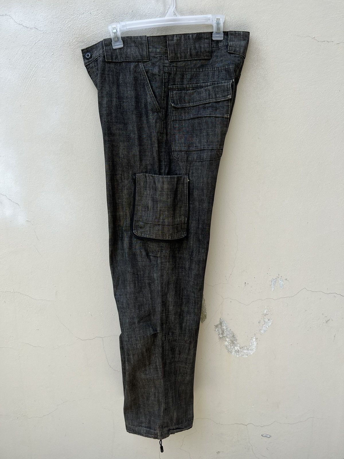 Vintage VTG 20Dream Sophistication Japan Denim Tactical Cargo Pant Size US 34 / EU 50 - 20 Thumbnail