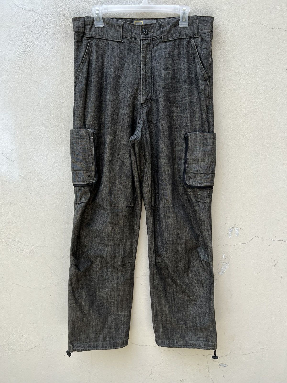 Vintage VTG 20Dream Sophistication Japan Denim Tactical Cargo Pant Size US 34 / EU 50 - 7 Thumbnail