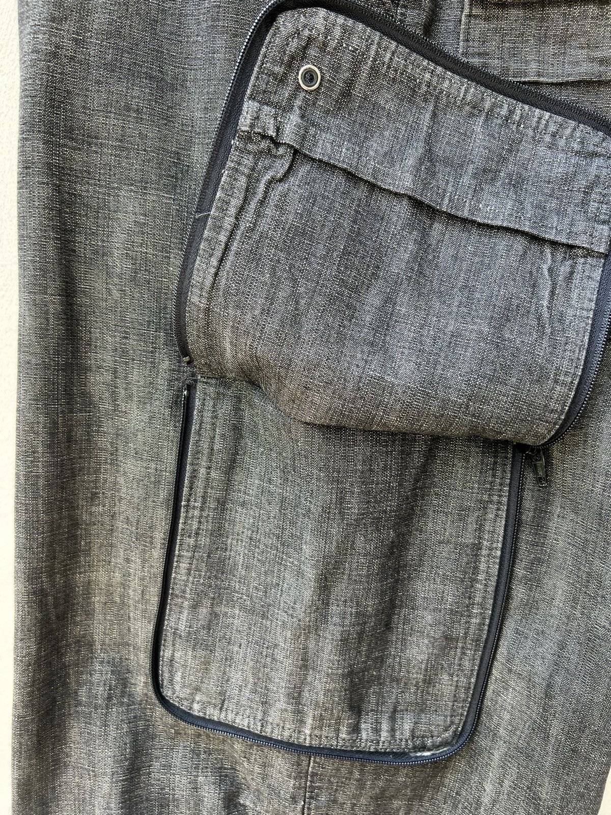 Vintage VTG 20Dream Sophistication Japan Denim Tactical Cargo Pant Size US 34 / EU 50 - 22 Thumbnail
