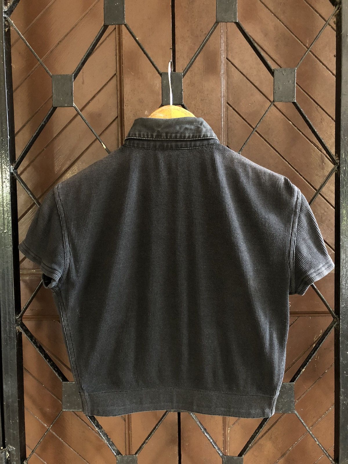Jean Paul Gaultier Jean Paul Gaultier Junior Denim Jacket Short Sleeve Size XS / US 0-2 / IT 36-38 - 6 Thumbnail