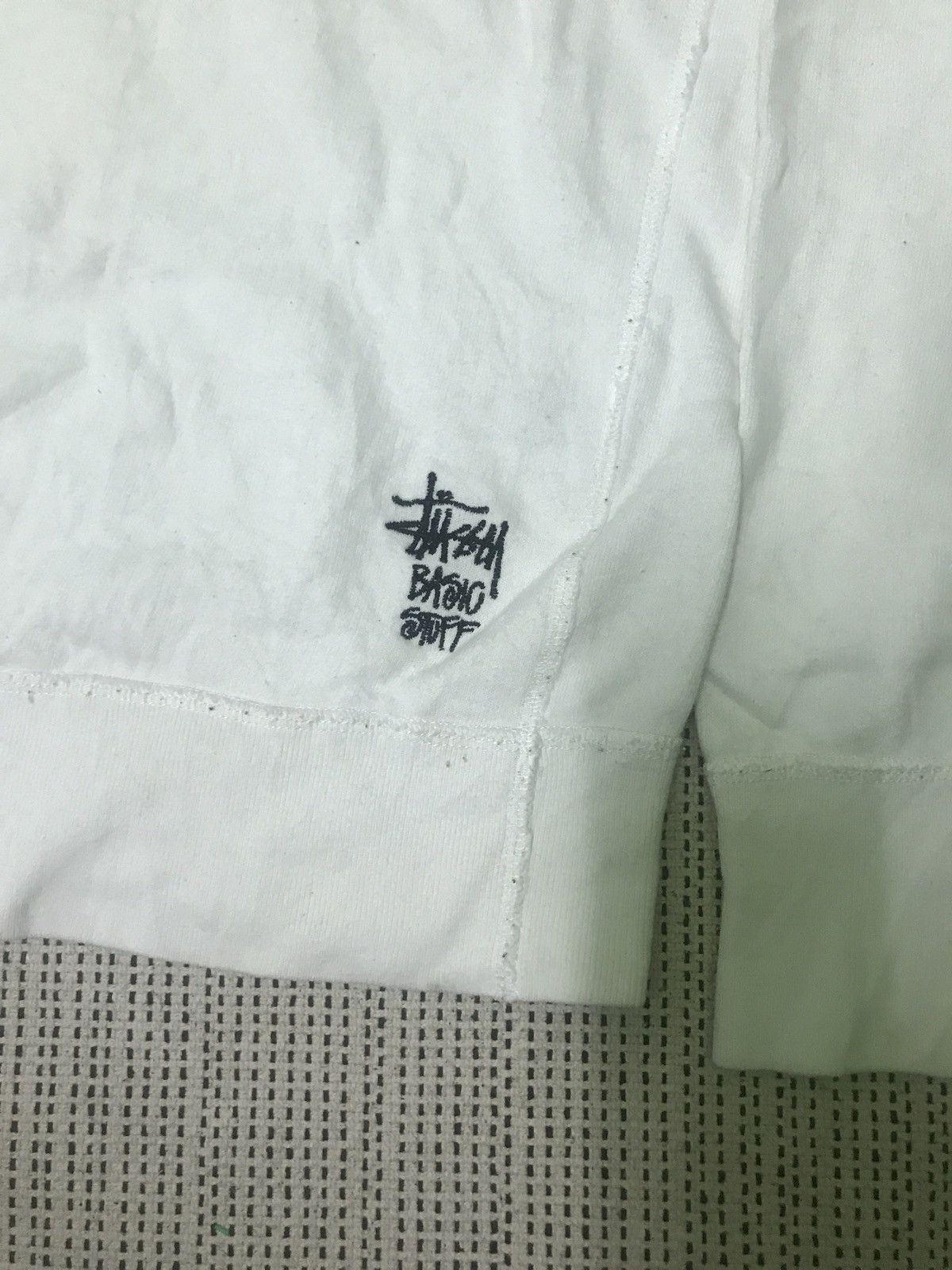 Stussy × Vintage Stussy Stock Logo Crew Sweat Grey Heather Size US M / EU 48-50 / 2 - 3 Thumbnail