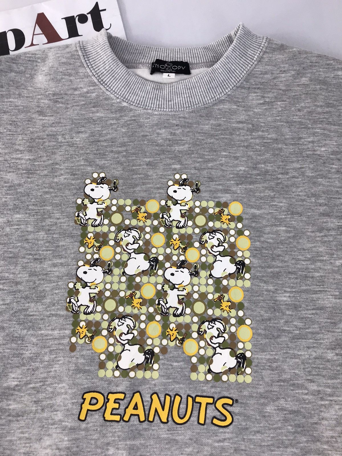 Peanuts Vintage Sweatshirt Peanuts Collection Big Logo Size US L / EU 52-54 / 3 - 4 Thumbnail