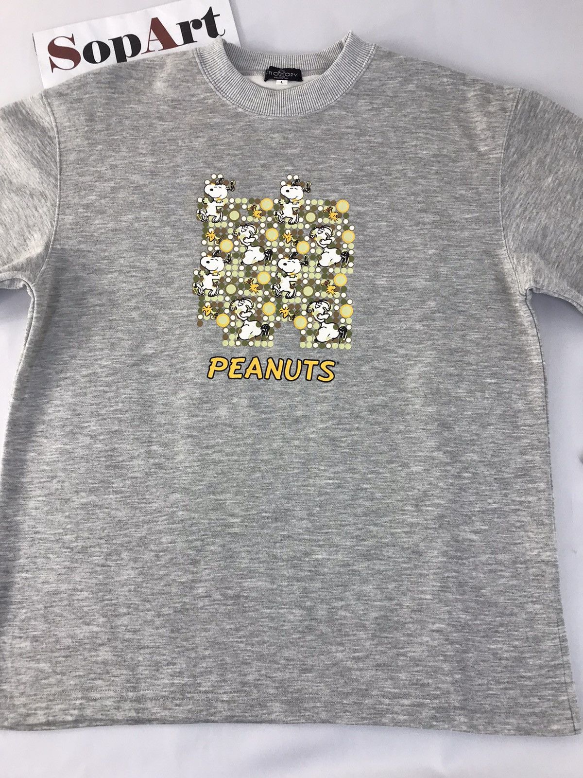 Peanuts Vintage Sweatshirt Peanuts Collection Big Logo Size US L / EU 52-54 / 3 - 3 Thumbnail