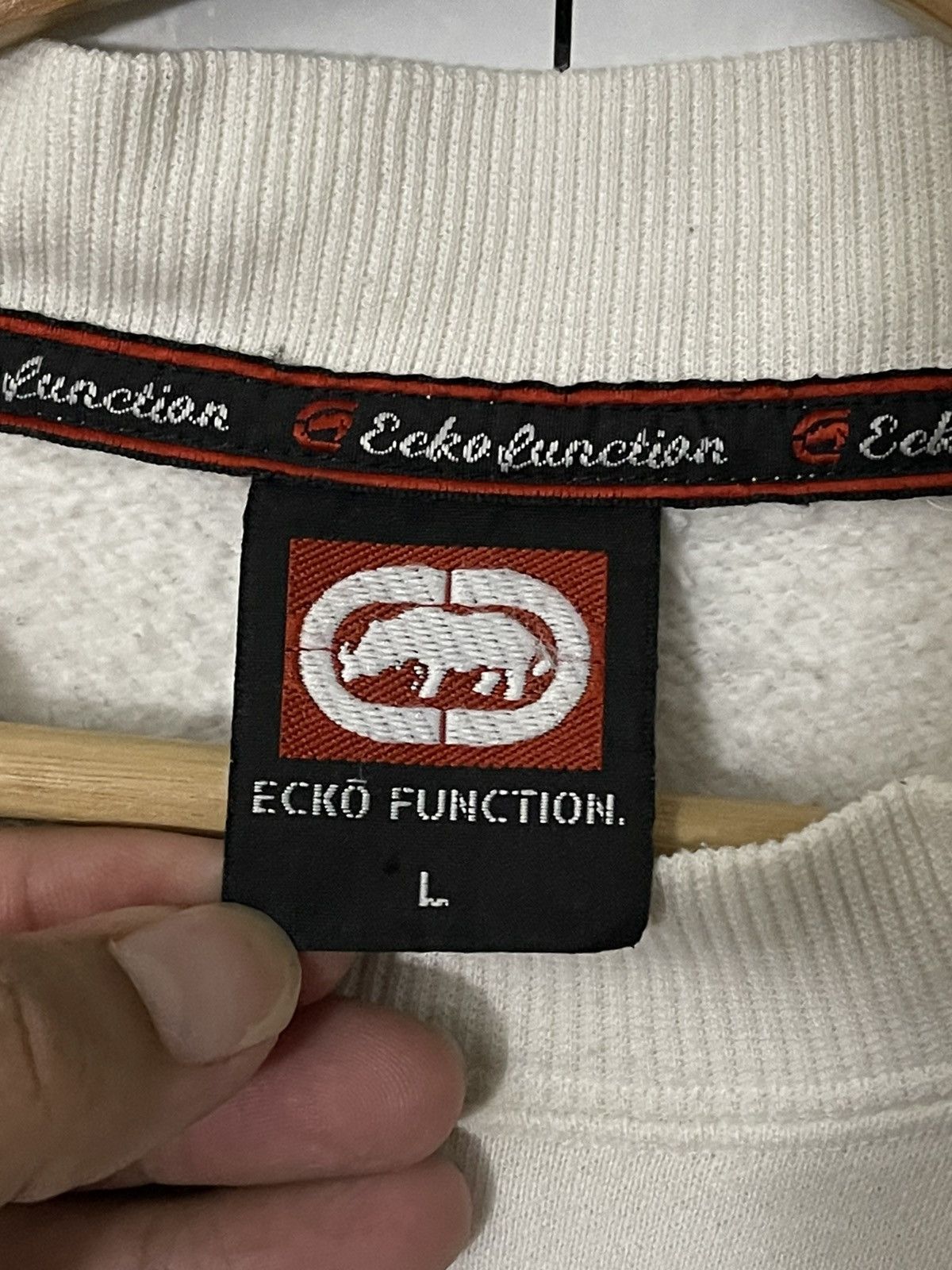 Japanese Brand × Vintage Vtg Ecko Function Spell Out Revolution Crewneck Sweatshirt Size US L / EU 52-54 / 3 - 11 Thumbnail