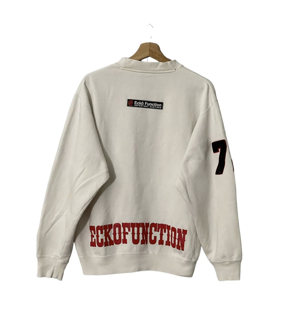 Japanese Brand × Vintage Vtg Ecko Function Spell Out Revolution Crewneck Sweatshirt Size US L / EU 52-54 / 3 - 8 Thumbnail