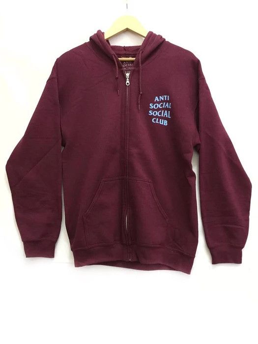 Anti Social Social Club Anti Social Social Club Zipper Hoodie Jacket Size US M / EU 48-50 / 2 - 2 Thumbnail