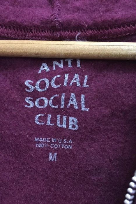 Anti Social Social Club Anti Social Social Club Zipper Hoodie Jacket Size US M / EU 48-50 / 2 - 3 Thumbnail