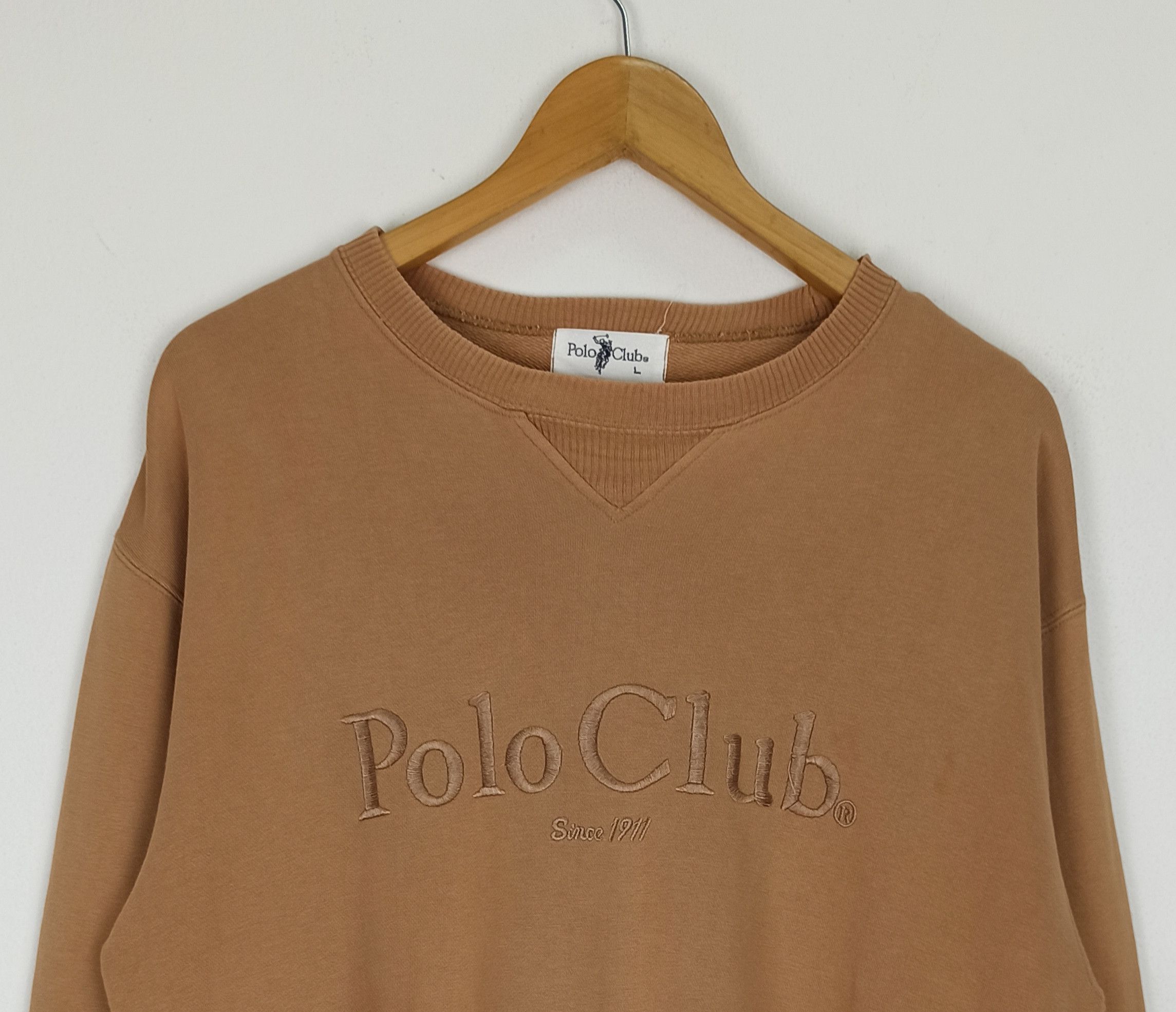 Beverly Hills Polo Club Rare🔥 Polo Club Sweatshirts Size L Brown Colour (c45) Size US L / EU 52-54 / 3 - 2 Thumbnail