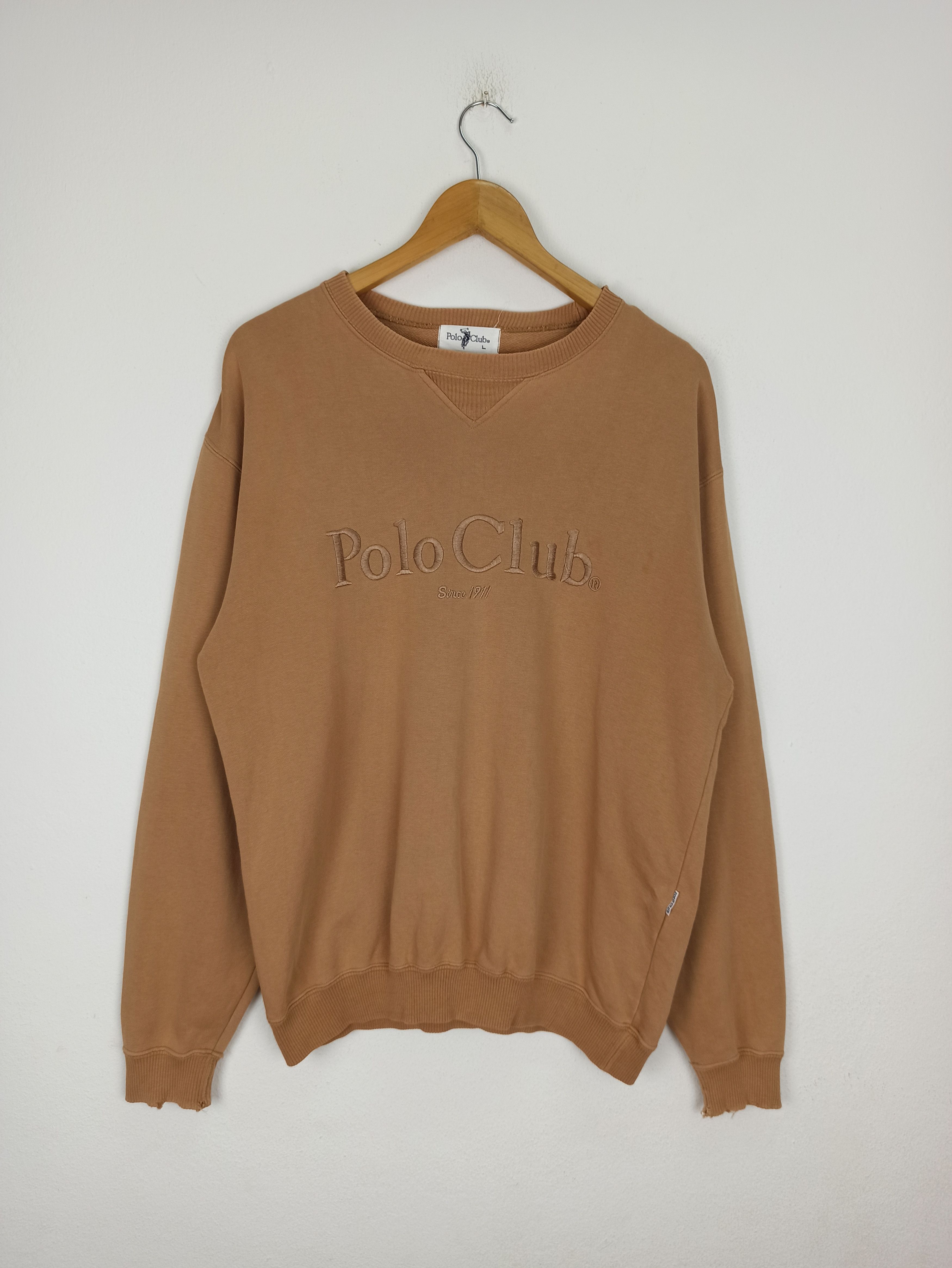 Beverly Hills Polo Club Rare🔥 Polo Club Sweatshirts Size L Brown Colour (c45) Size US L / EU 52-54 / 3 - 1 Thumbnail