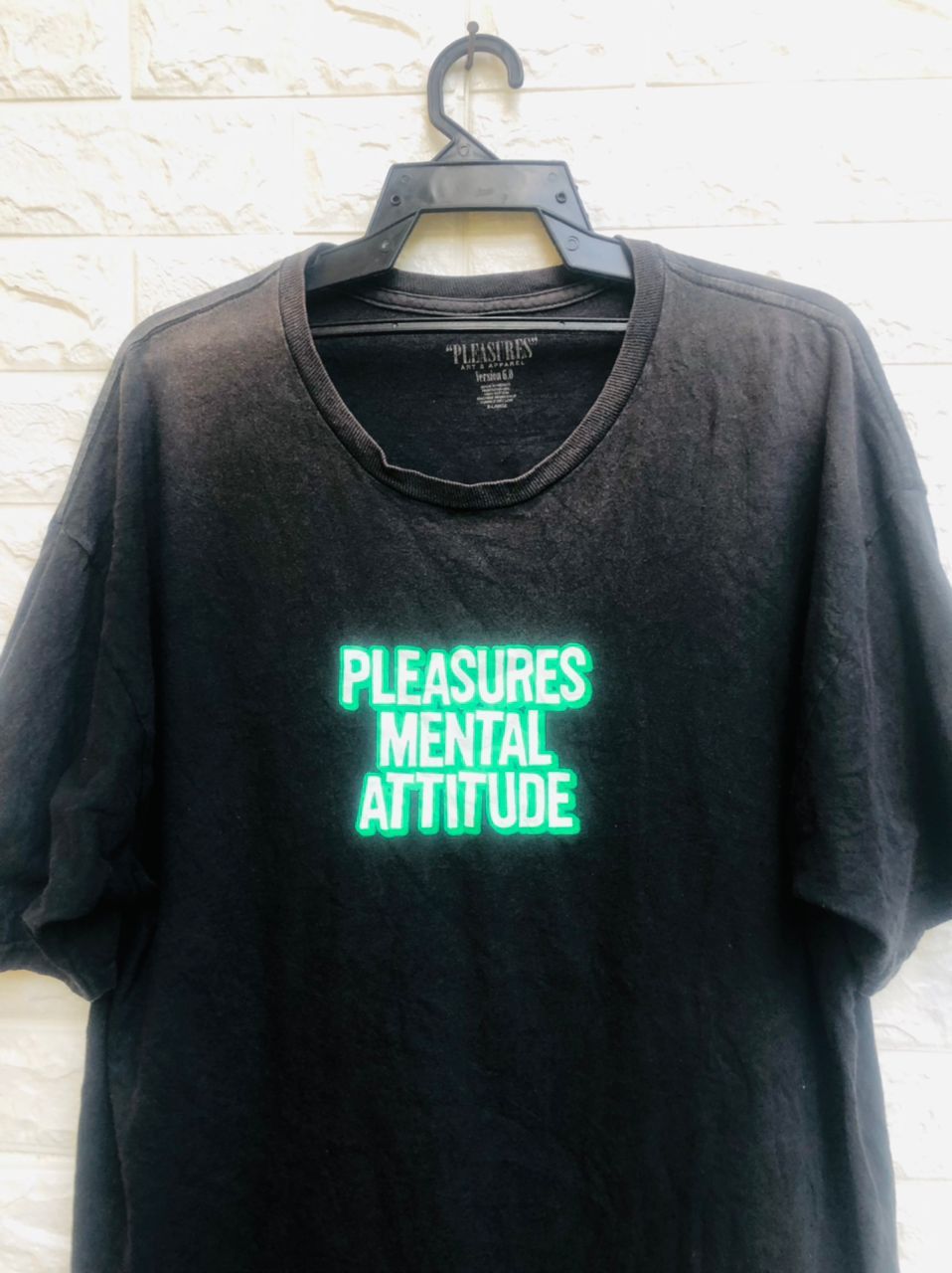 Japanese Brand × Pleasures × Vintage Vintage Pleasures Mental Attitude Japanese Designer Style Size US XL / EU 56 / 4 - 3 Thumbnail