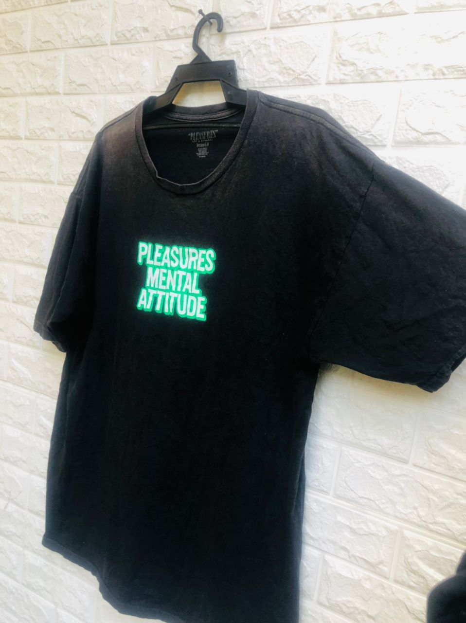 Japanese Brand × Pleasures × Vintage Vintage Pleasures Mental Attitude Japanese Designer Style Size US XL / EU 56 / 4 - 5 Thumbnail