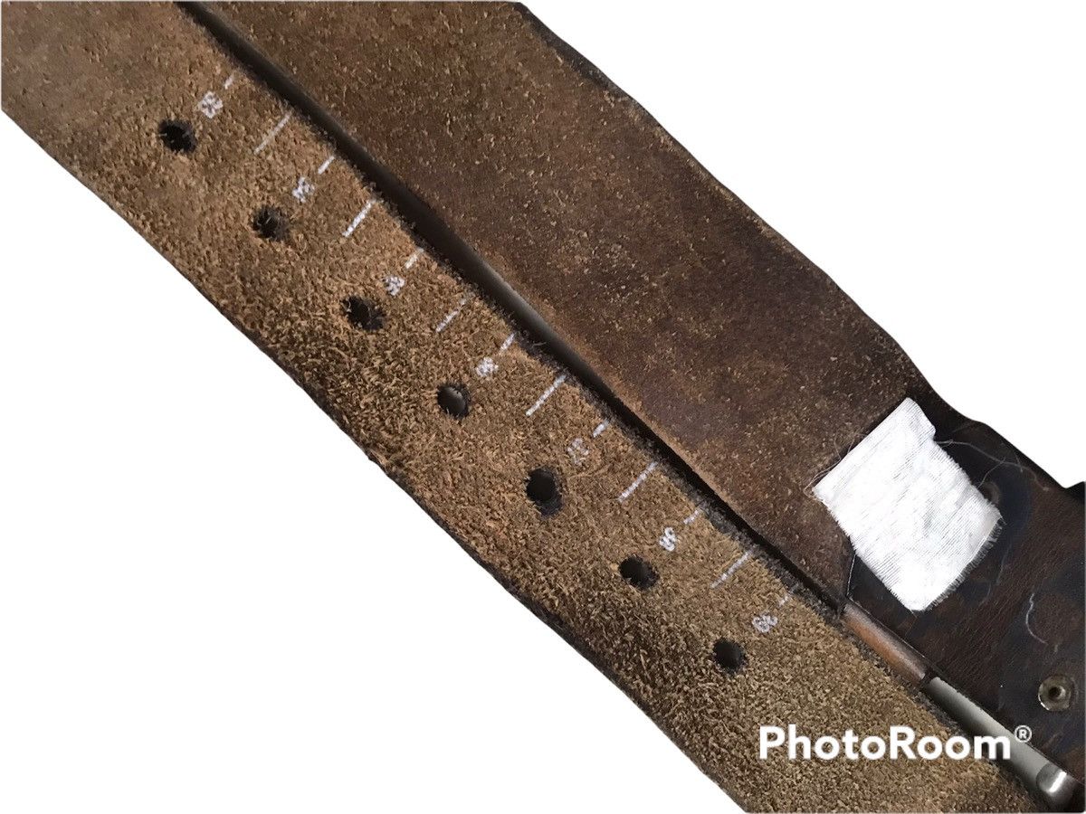 Leather × Volcom 💥Final Drop💥Vintage Volcom Skull Leather Belt Size ONE SIZE - 6 Thumbnail