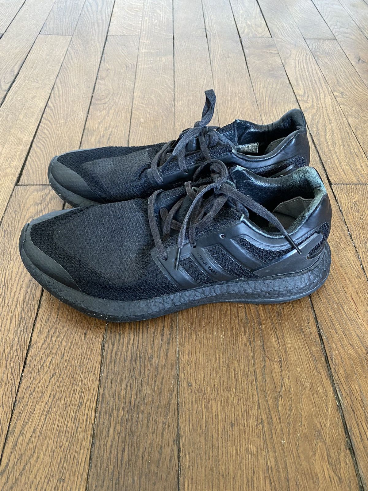 Adidas Adidas Y3 Pure Boost triple black Size US 9.5 / EU 42-43 - 3 Thumbnail