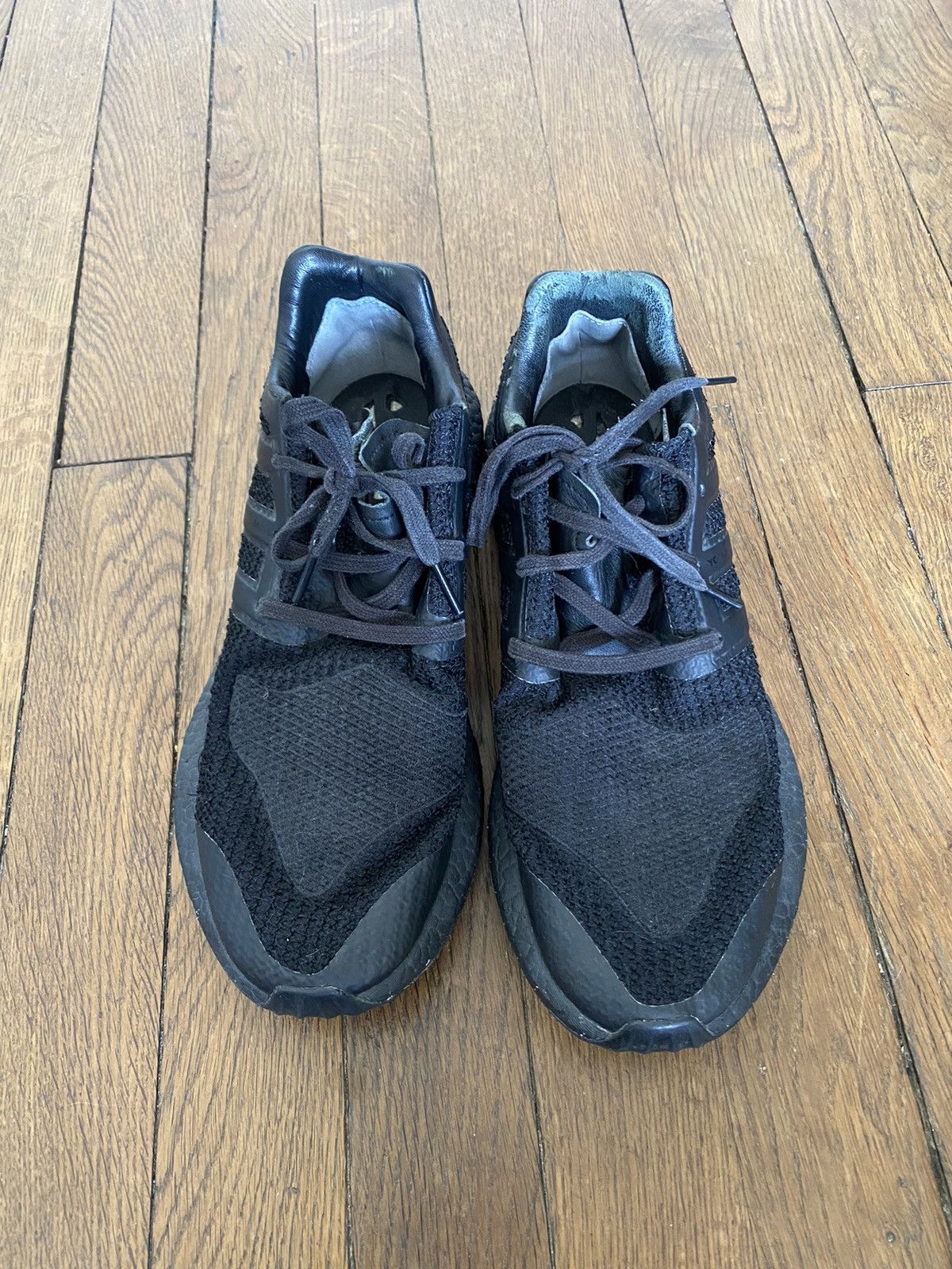 Adidas Adidas Y3 Pure Boost triple black Size US 9.5 / EU 42-43 - 2 Thumbnail