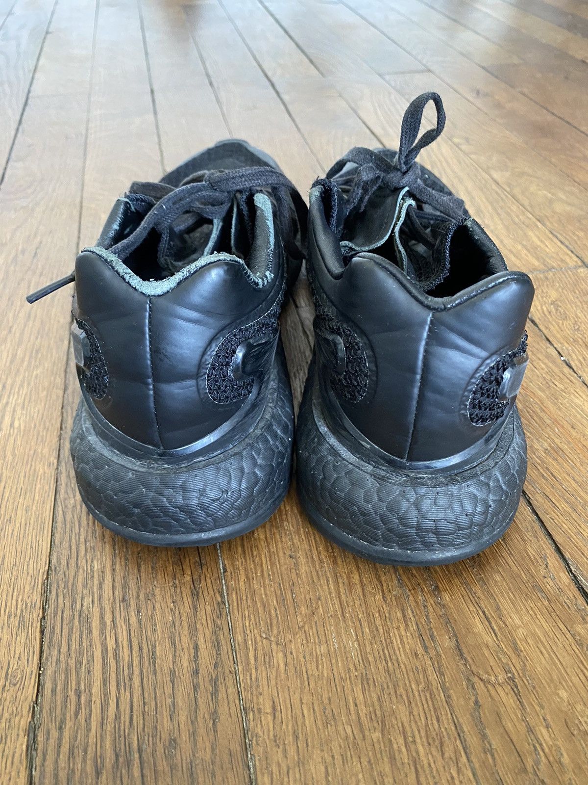 Adidas Adidas Y3 Pure Boost triple black Size US 9.5 / EU 42-43 - 4 Thumbnail